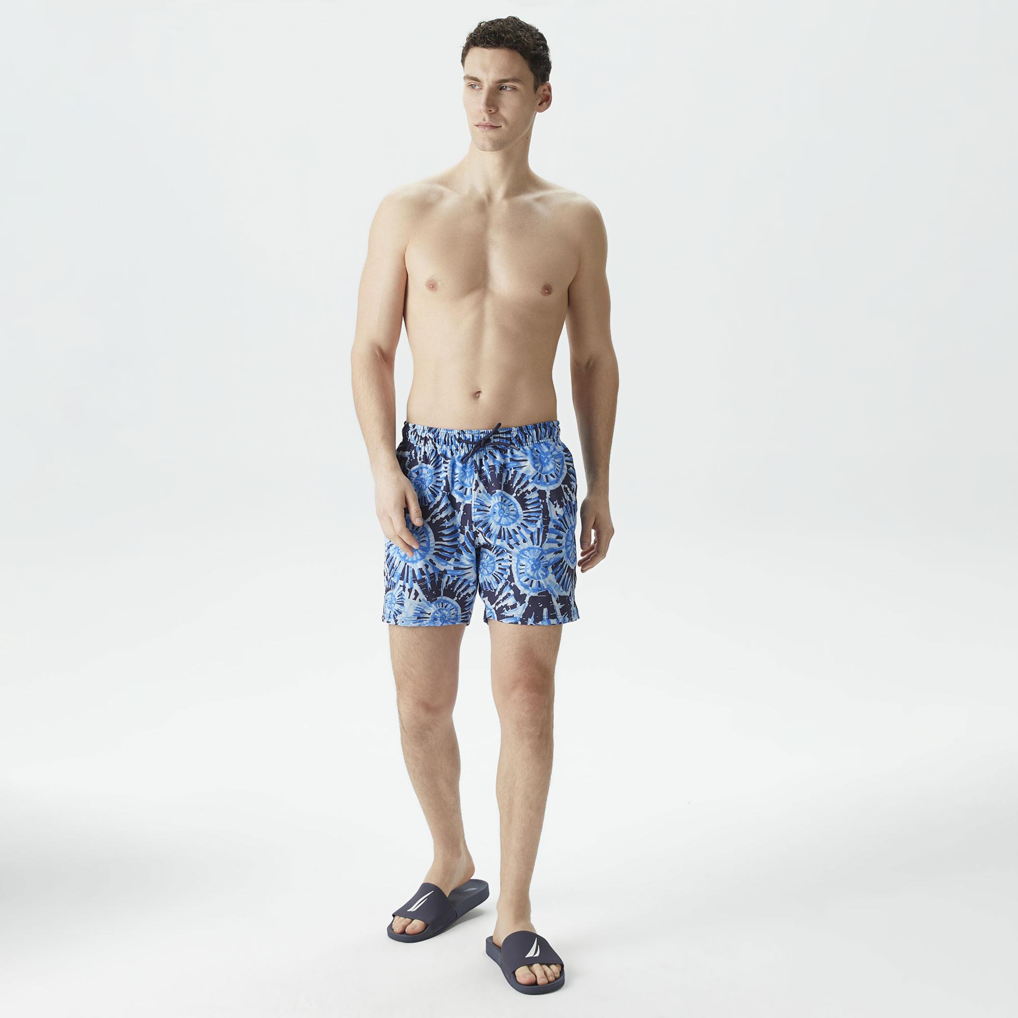 Nautica Erkek Lacivert Standart Fit Deniz Şortu