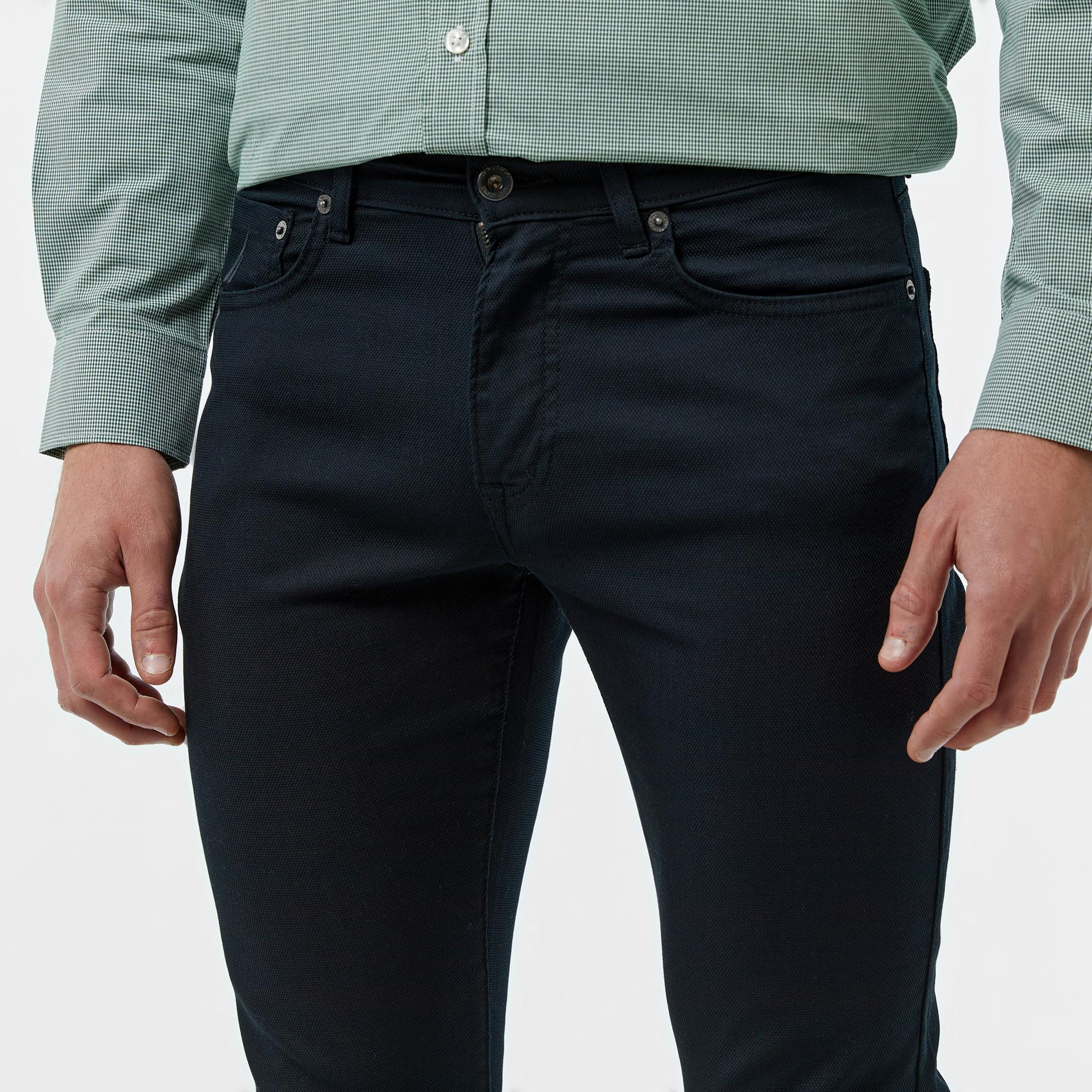 Nautica Erkek Siyah Slim Fit Pantolon