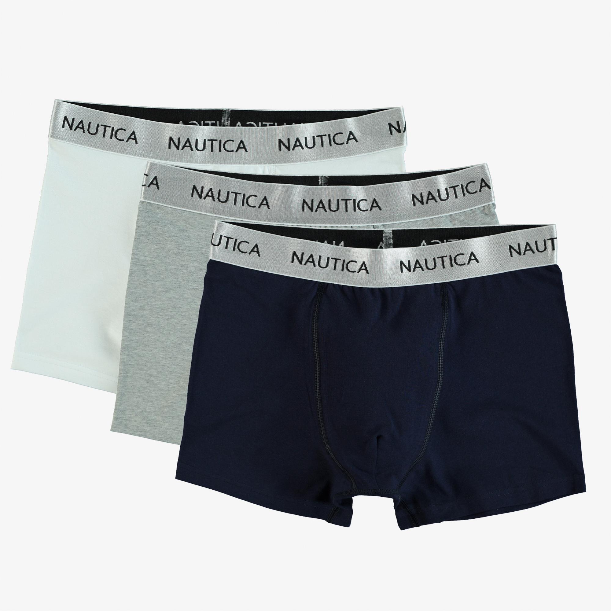 Nautica Erkek Renkli 3'lü Boxer