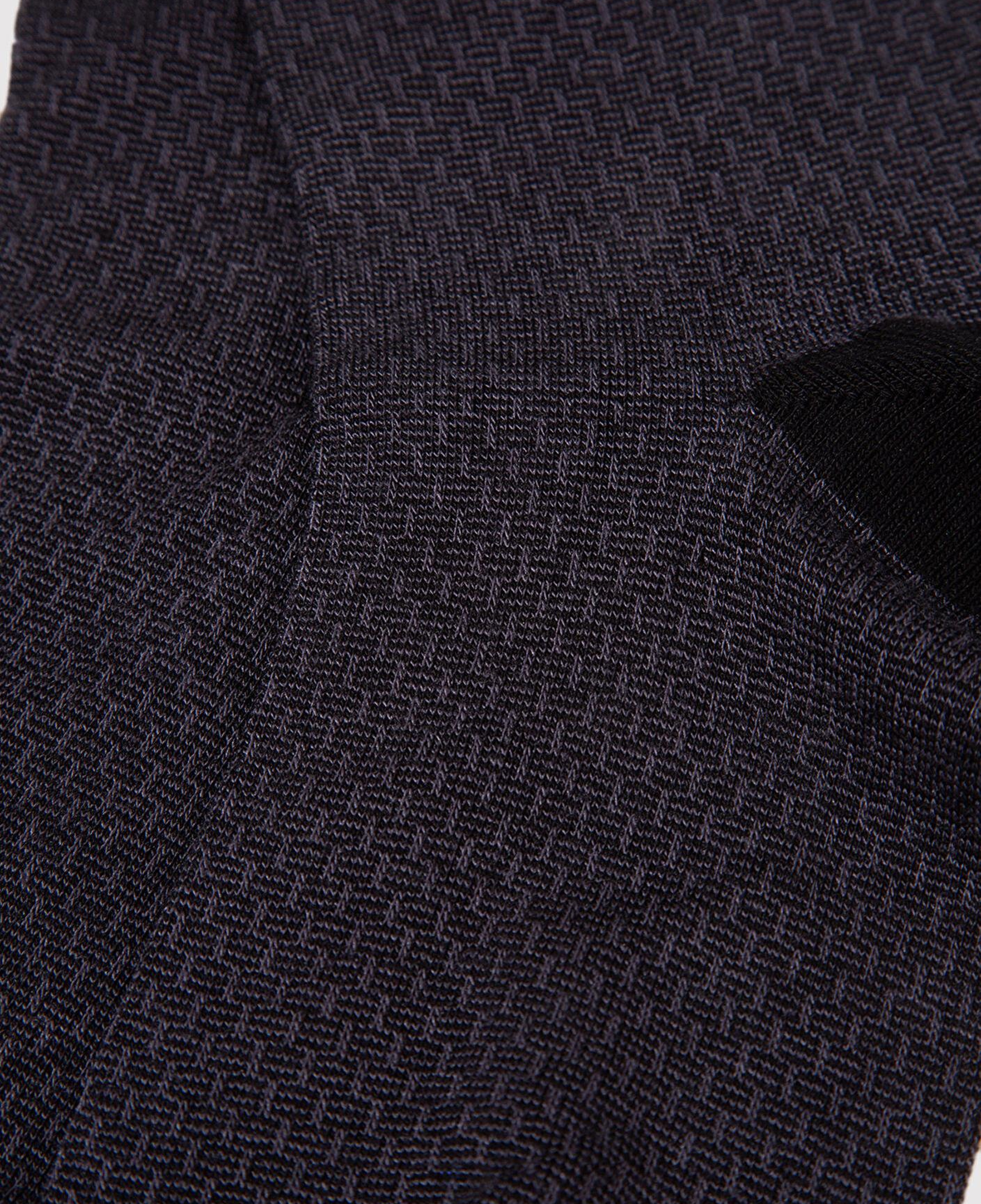 Mavi Siyah Soket Çorap 0911907-900