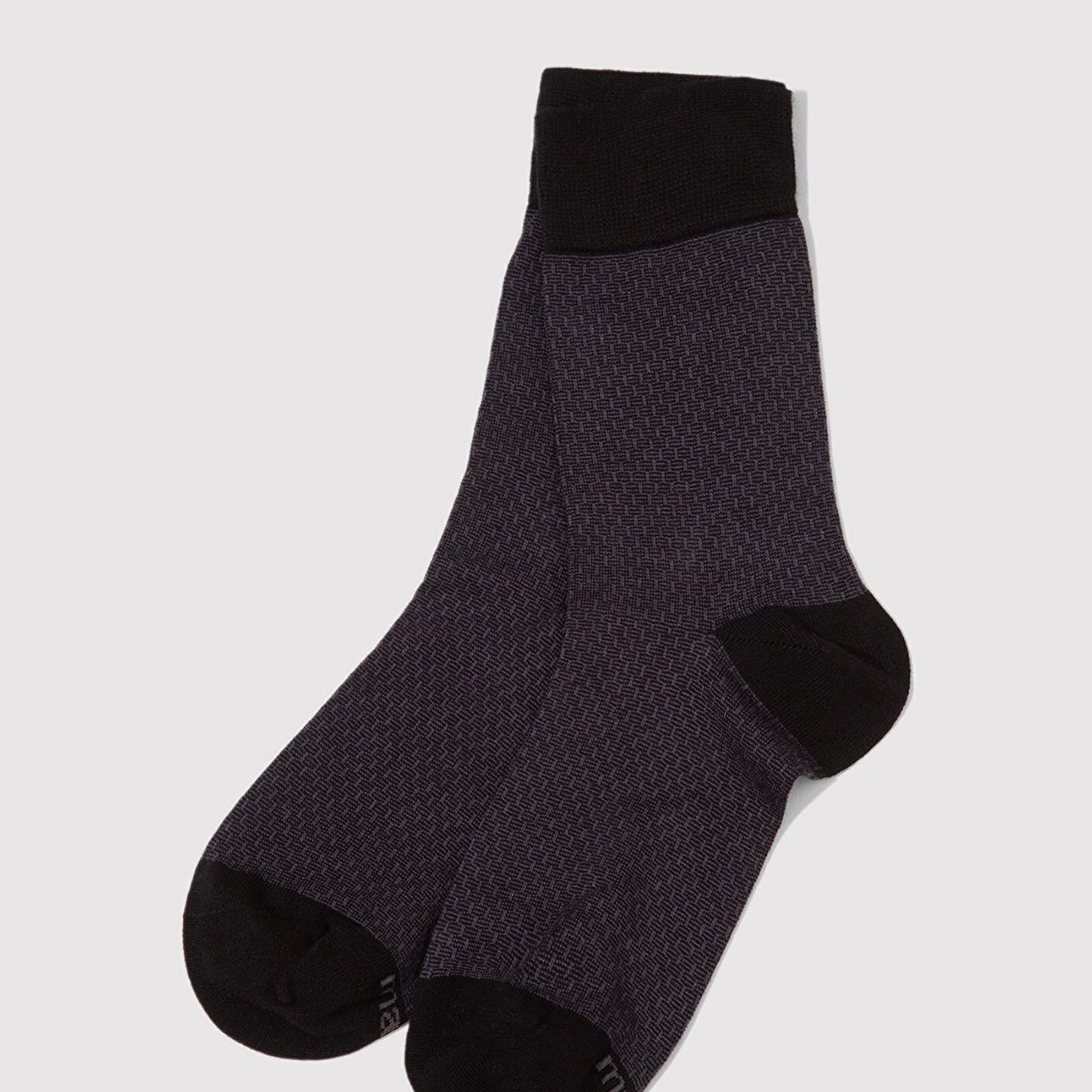 Mavi Siyah Soket Çorap 0911907-900