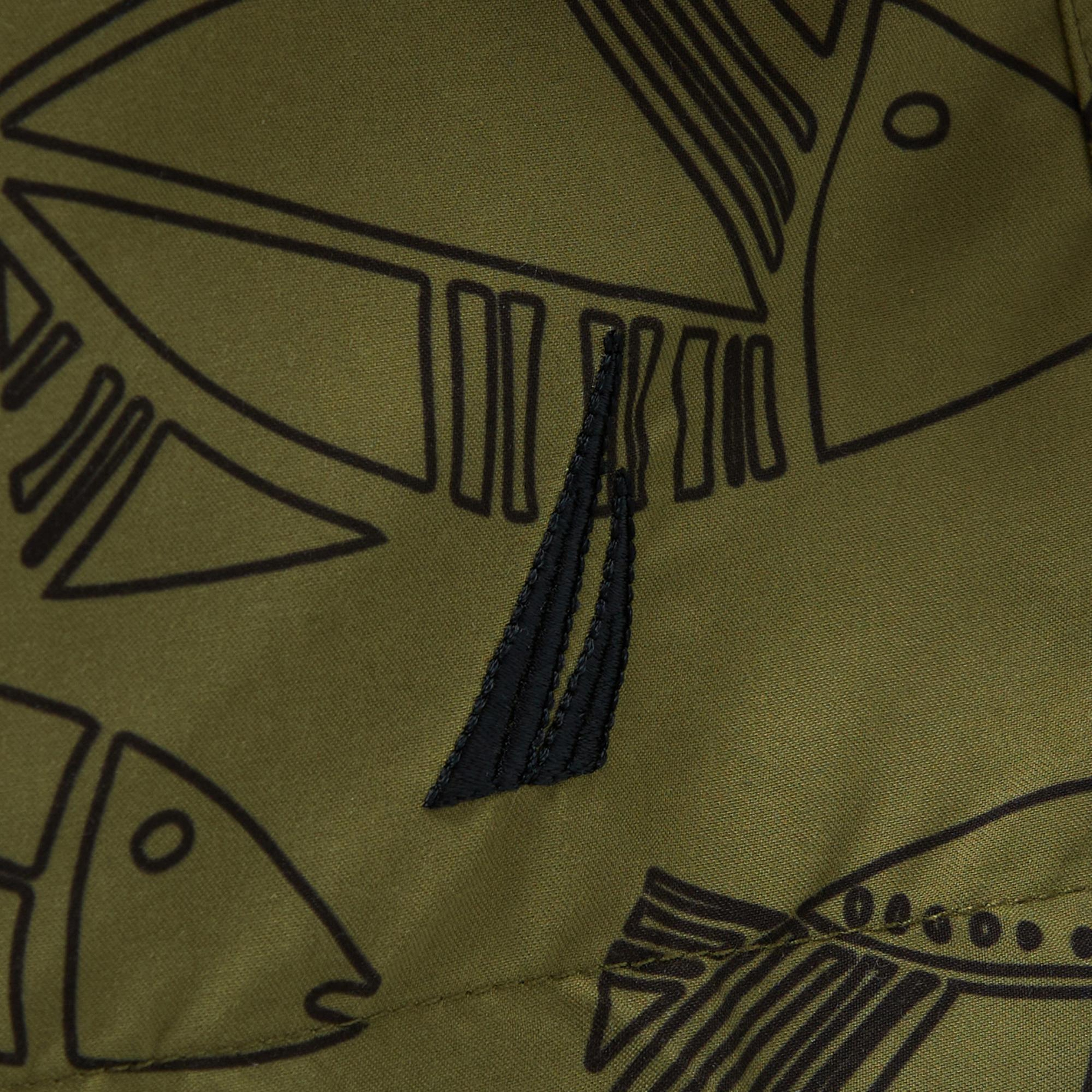 Nautica Erkek Yeşil Deniz Şortu