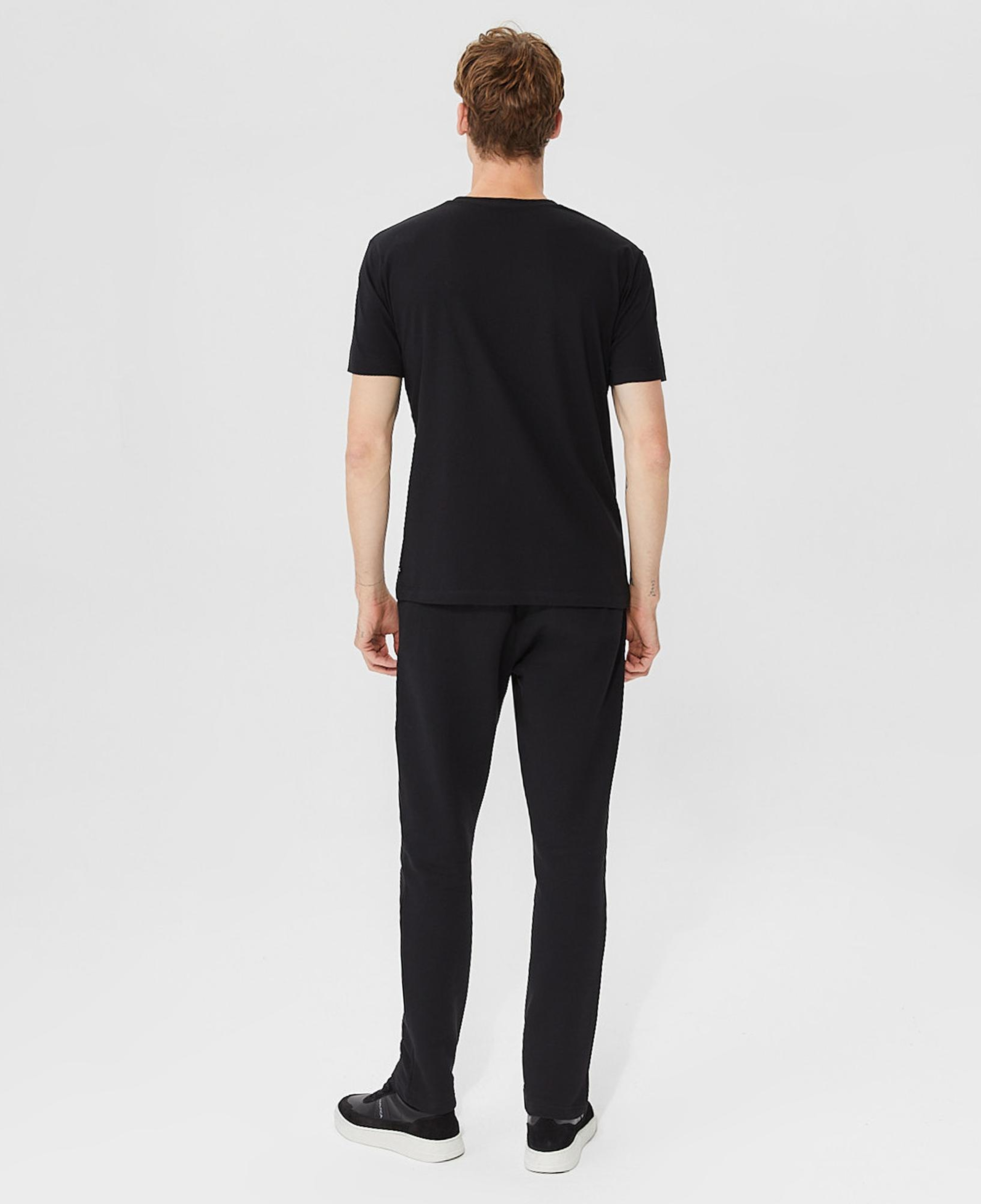 Nautica Erkek Siyah Standart Fit T-Shirt