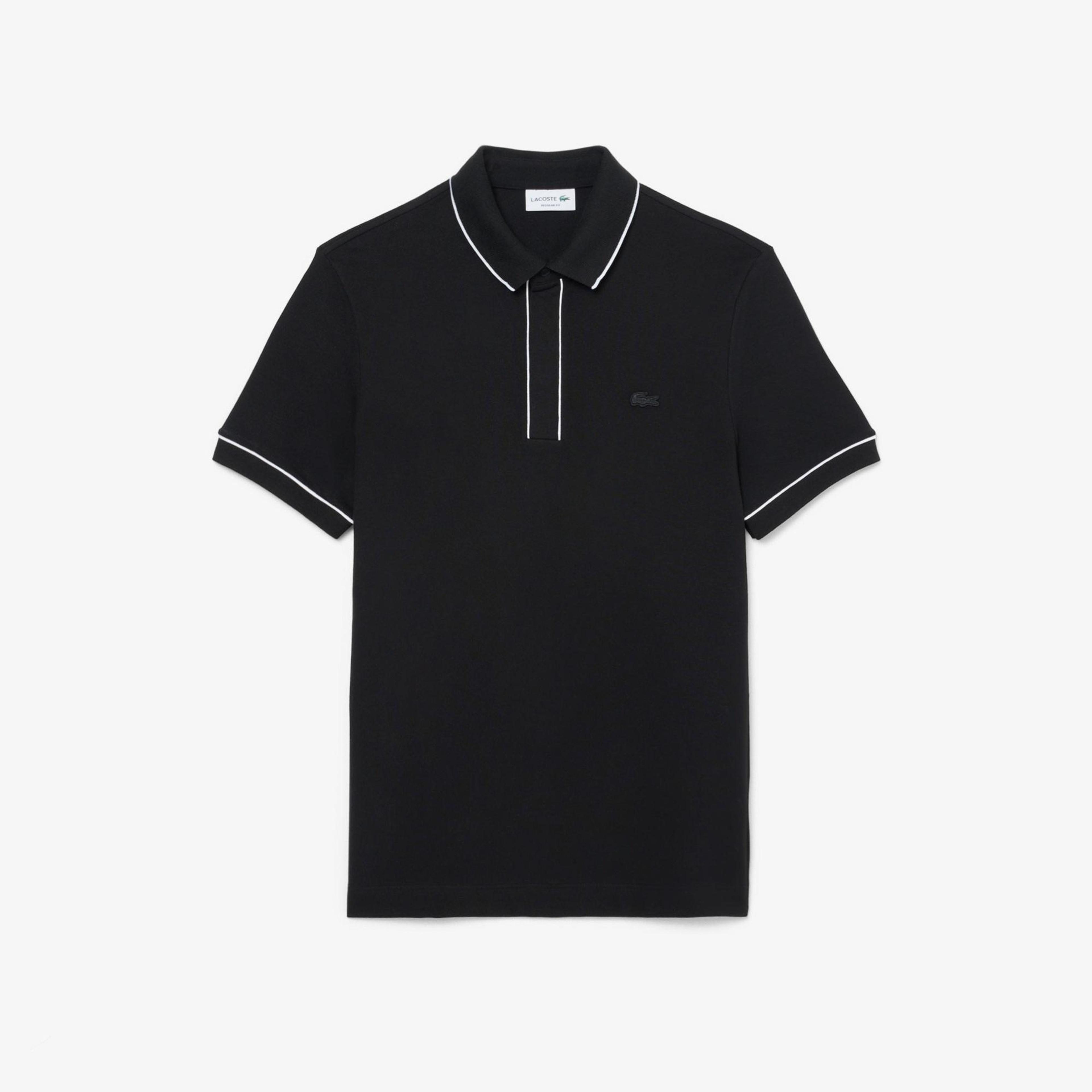 Lacoste Paris Erkek Regular Fit Siyah Polo