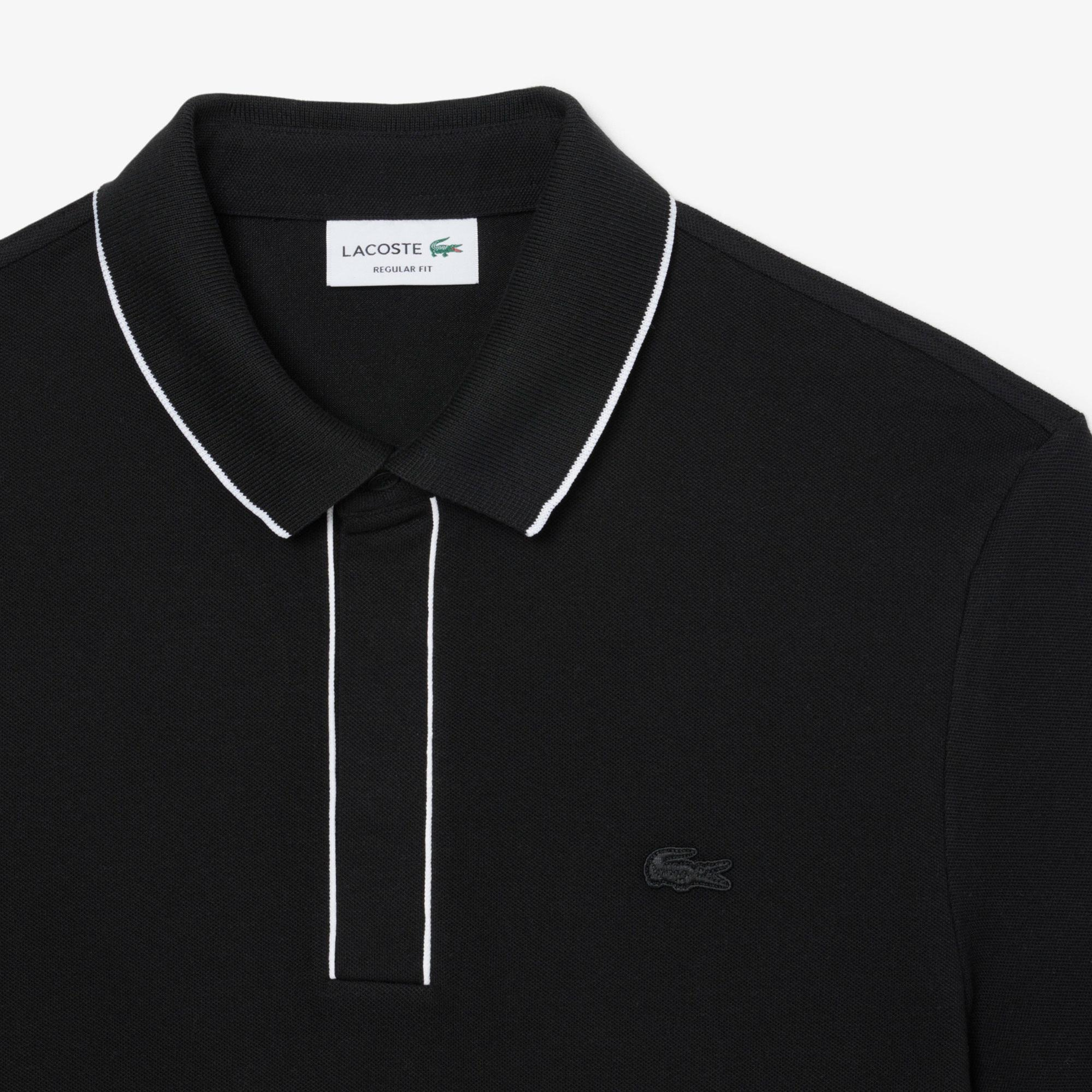 Lacoste Paris Erkek Regular Fit Siyah Polo