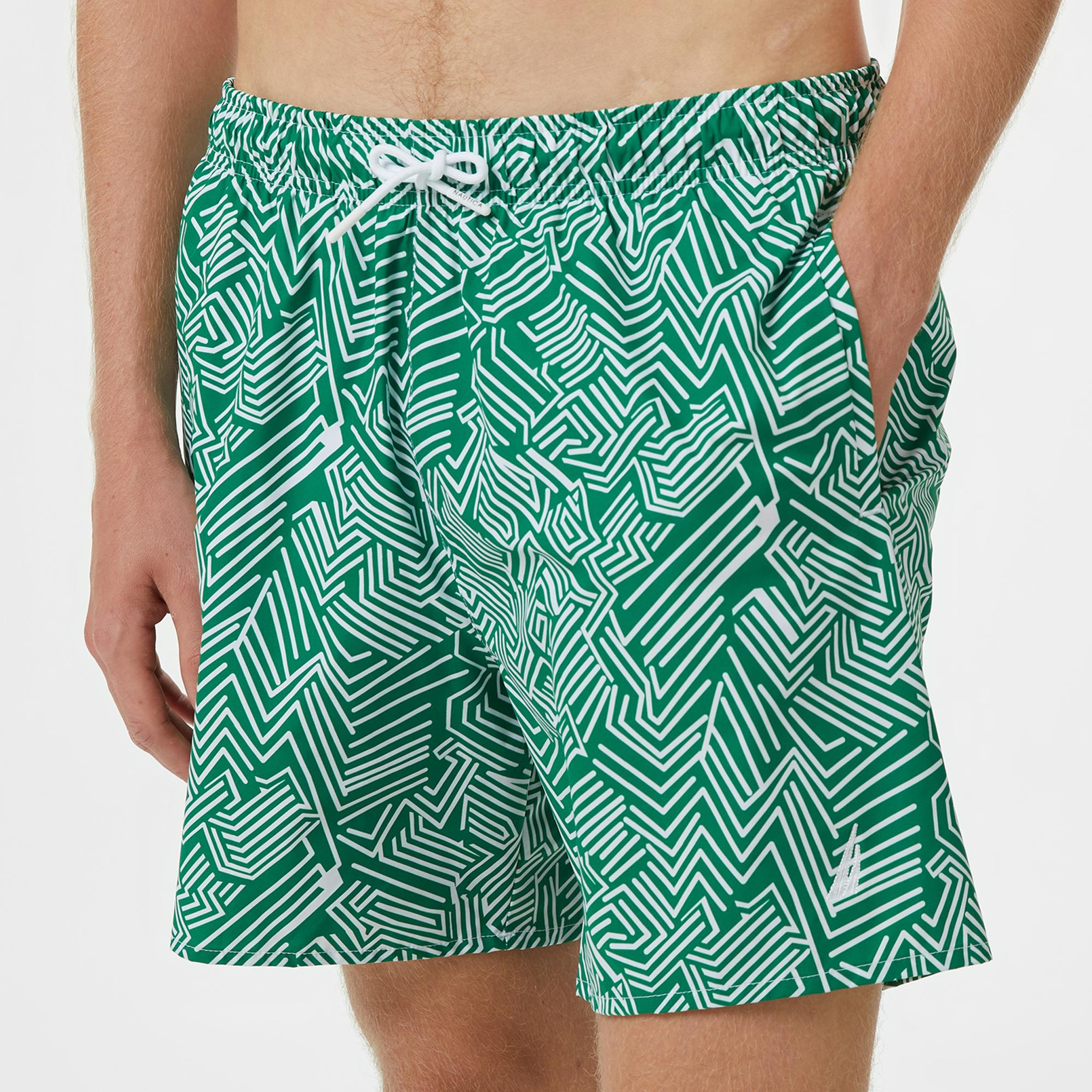 Nautica Erkek Yeşil Deniz Şortu