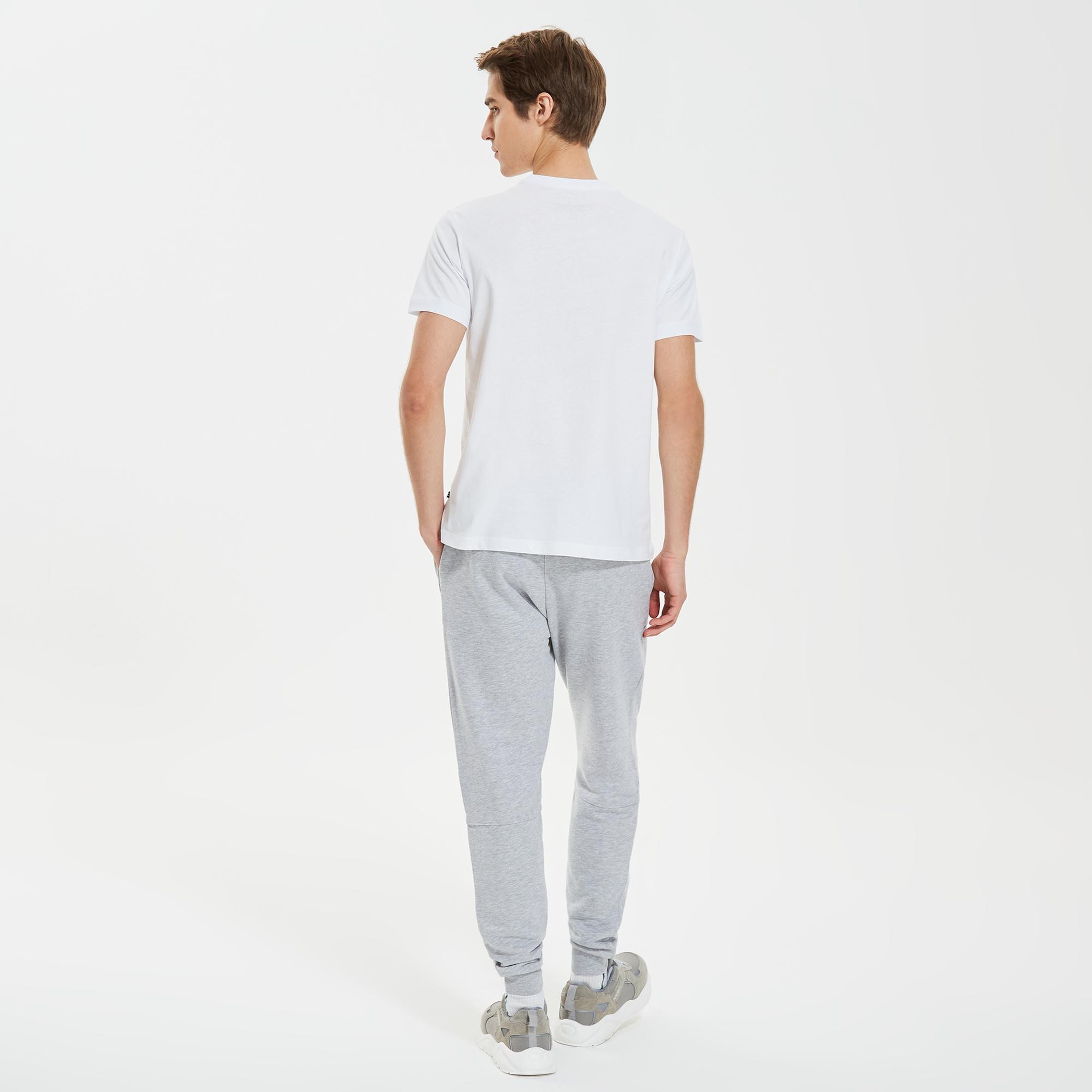 Nautica Erkek Beyaz Standart Fit T-Shirt