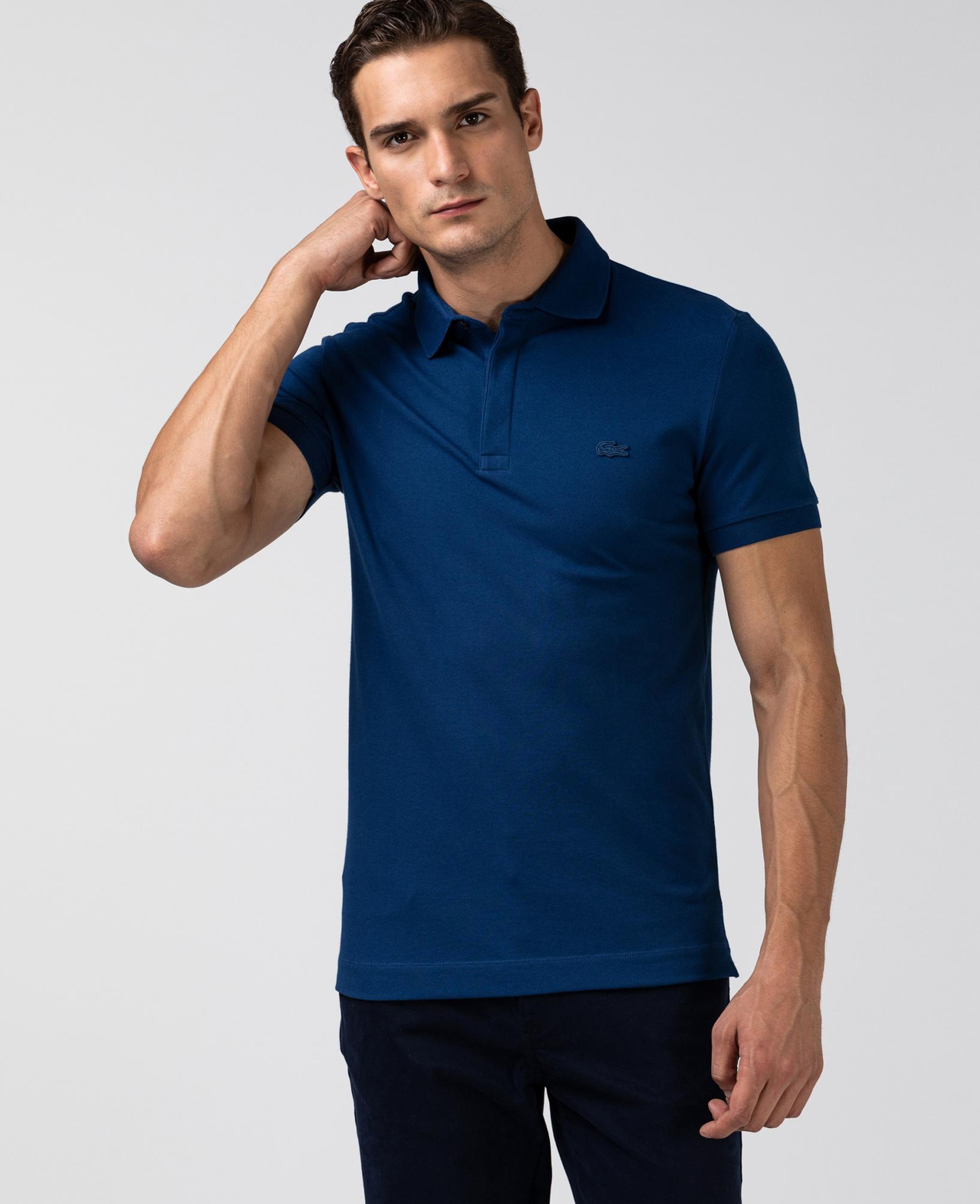 Lacoste Paris Erkek Regular Fit Lacivert Polo