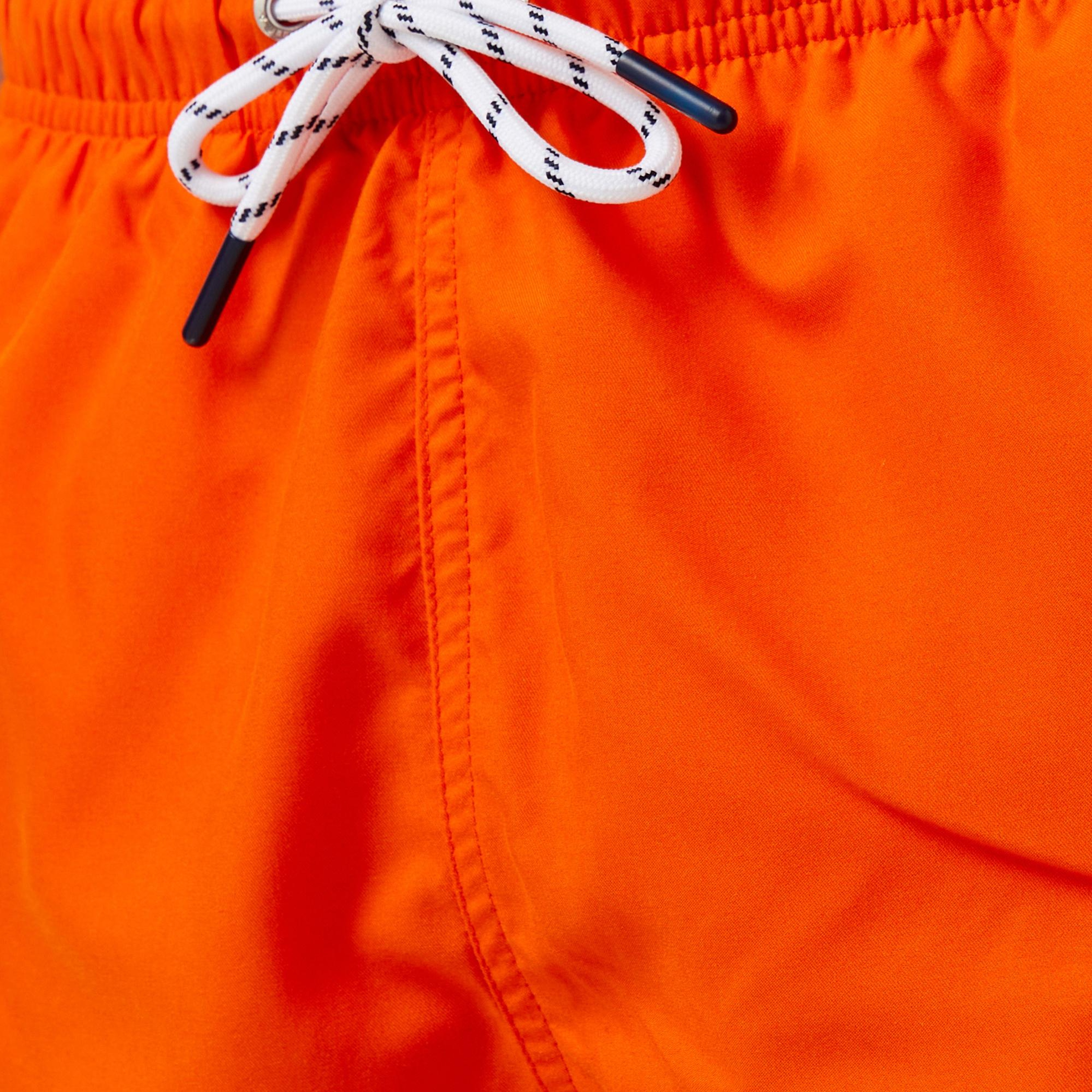 Nautica Erkek Turuncu Regular Fit Deniz Şortu