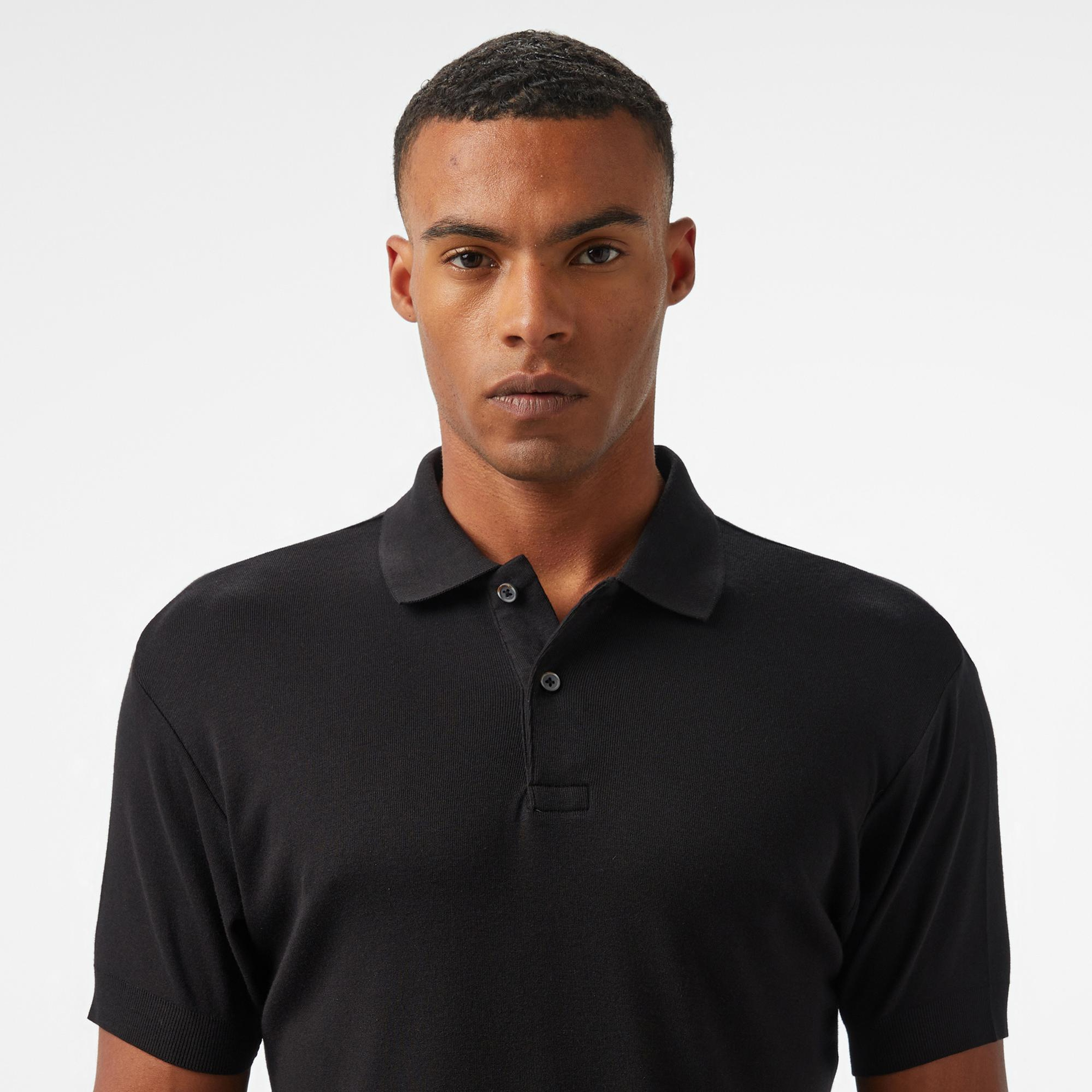 Nautica Erkek Siyah Classic Fit Polo