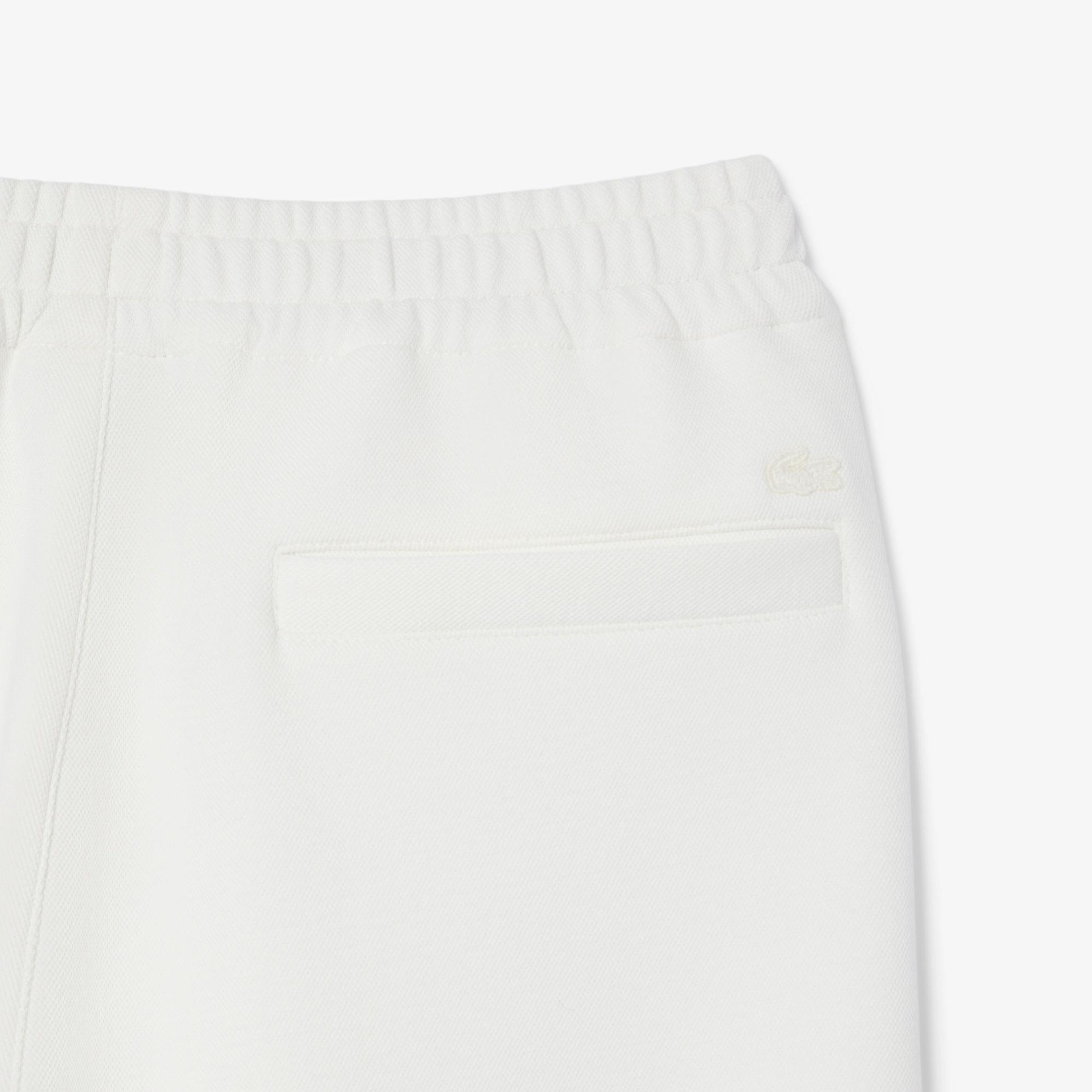 Lacoste Erkek Loose Fit Beyaz Eşofman Altı