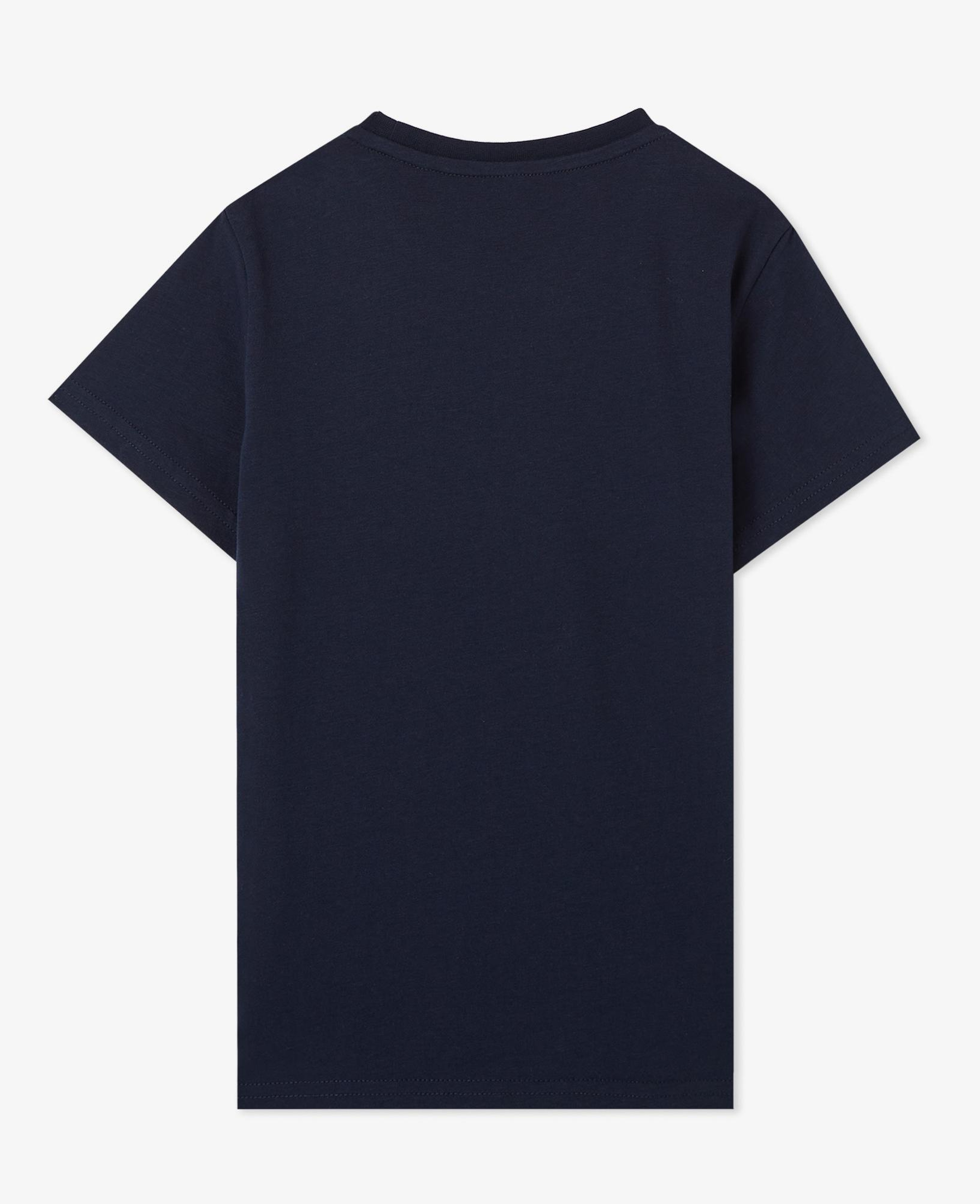 Nautica Erkek Çocuk Lacivert Regular Fit Baskılı T-Shirt