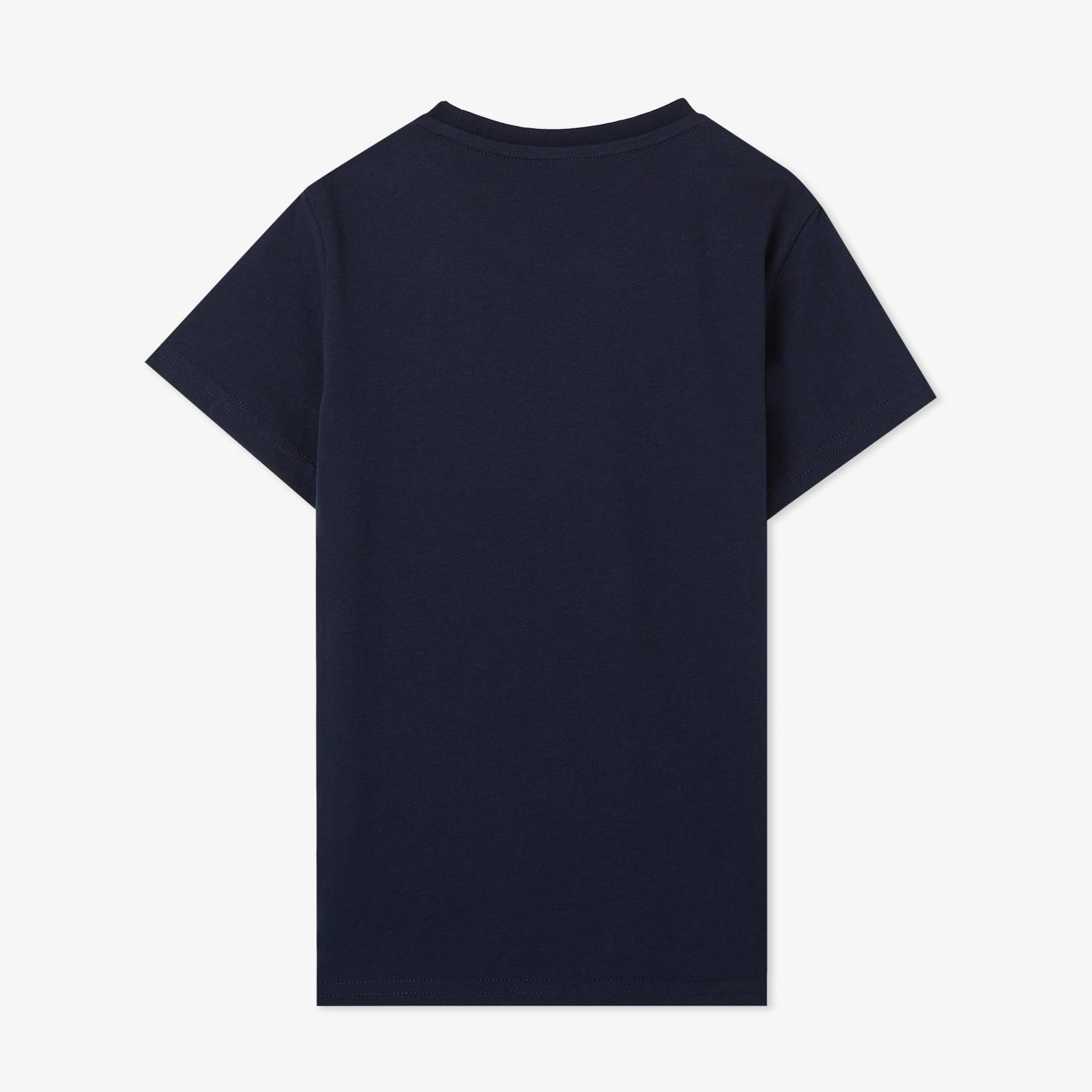 Nautica Erkek Çocuk Lacivert Regular Fit Baskılı T-Shirt