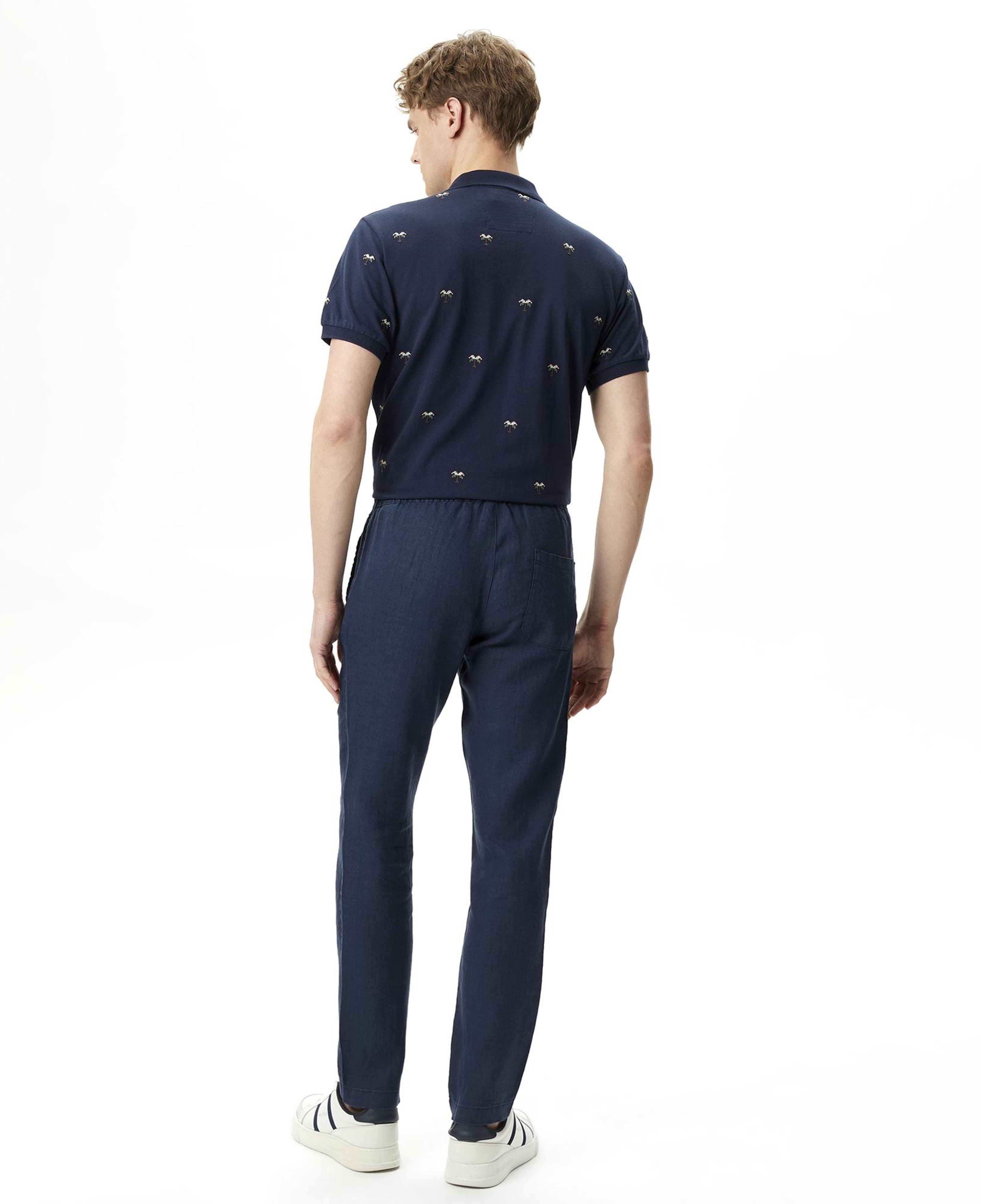 Nautica Erkek Lacivert Keten Pantolon