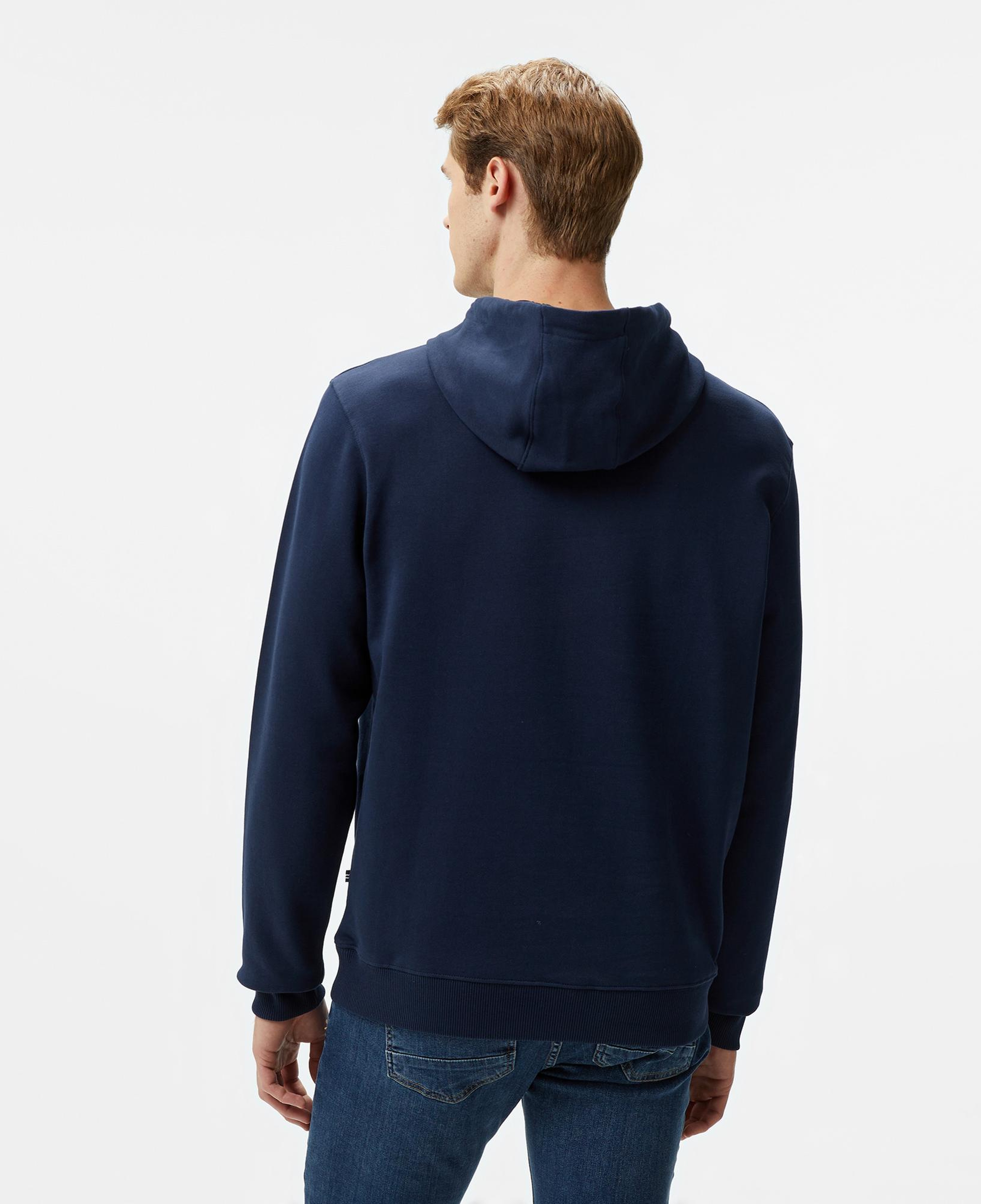 Nautica Erkek Lacivert Regular Fit Sweatshirt