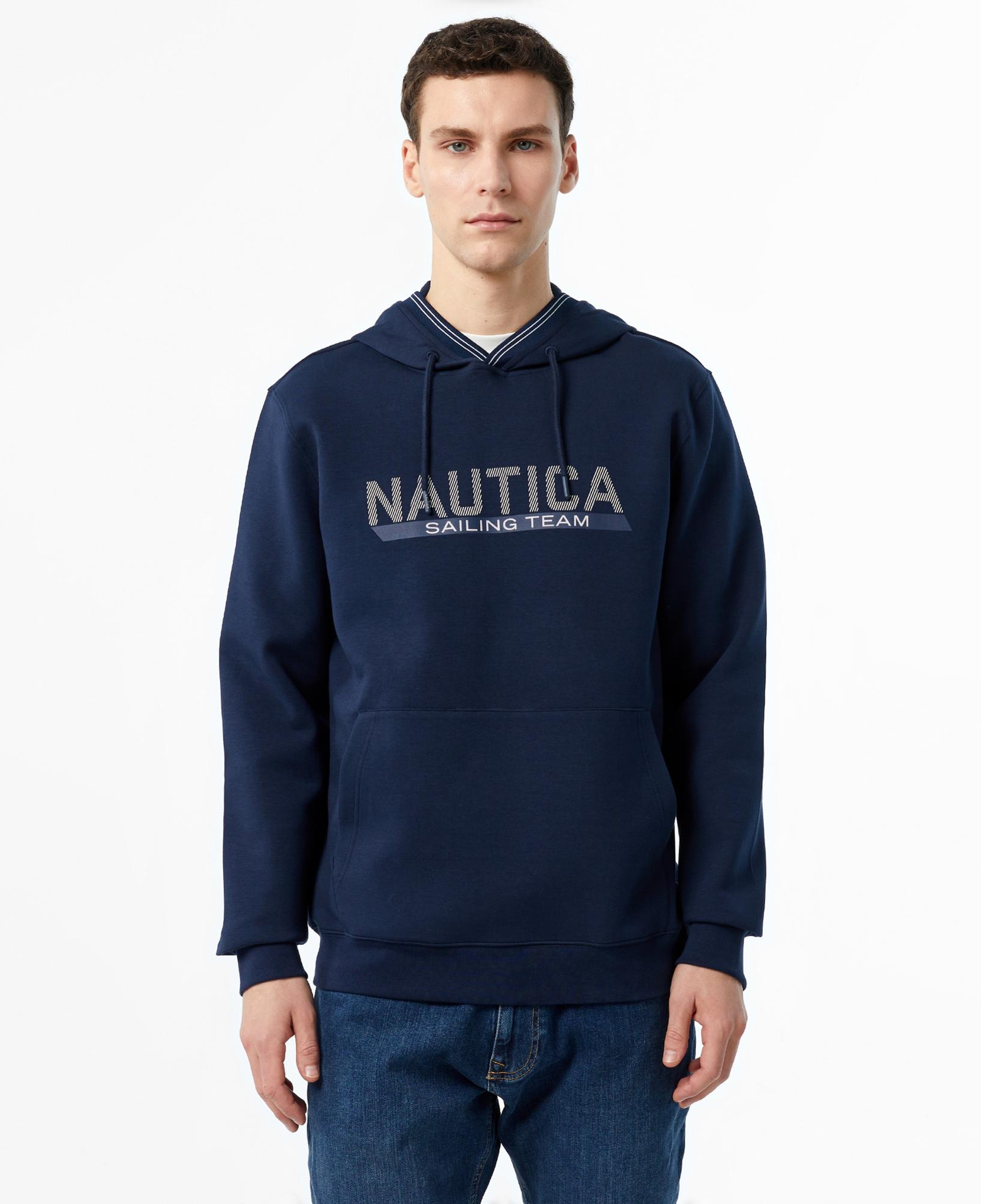 Nautica Erkek Lacivert Regular Fit Sweatshirt