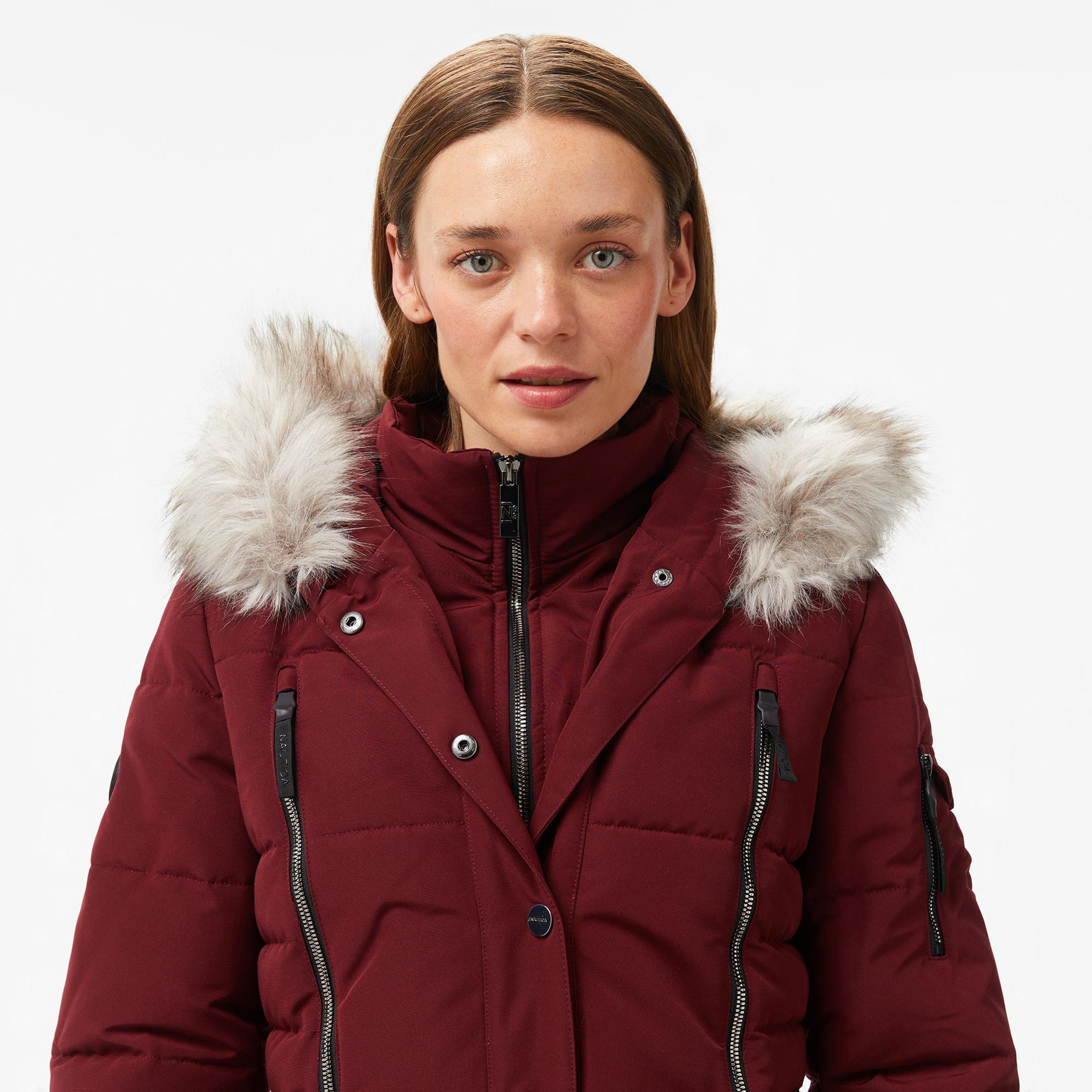 Nautica Kadın Bordo Mont