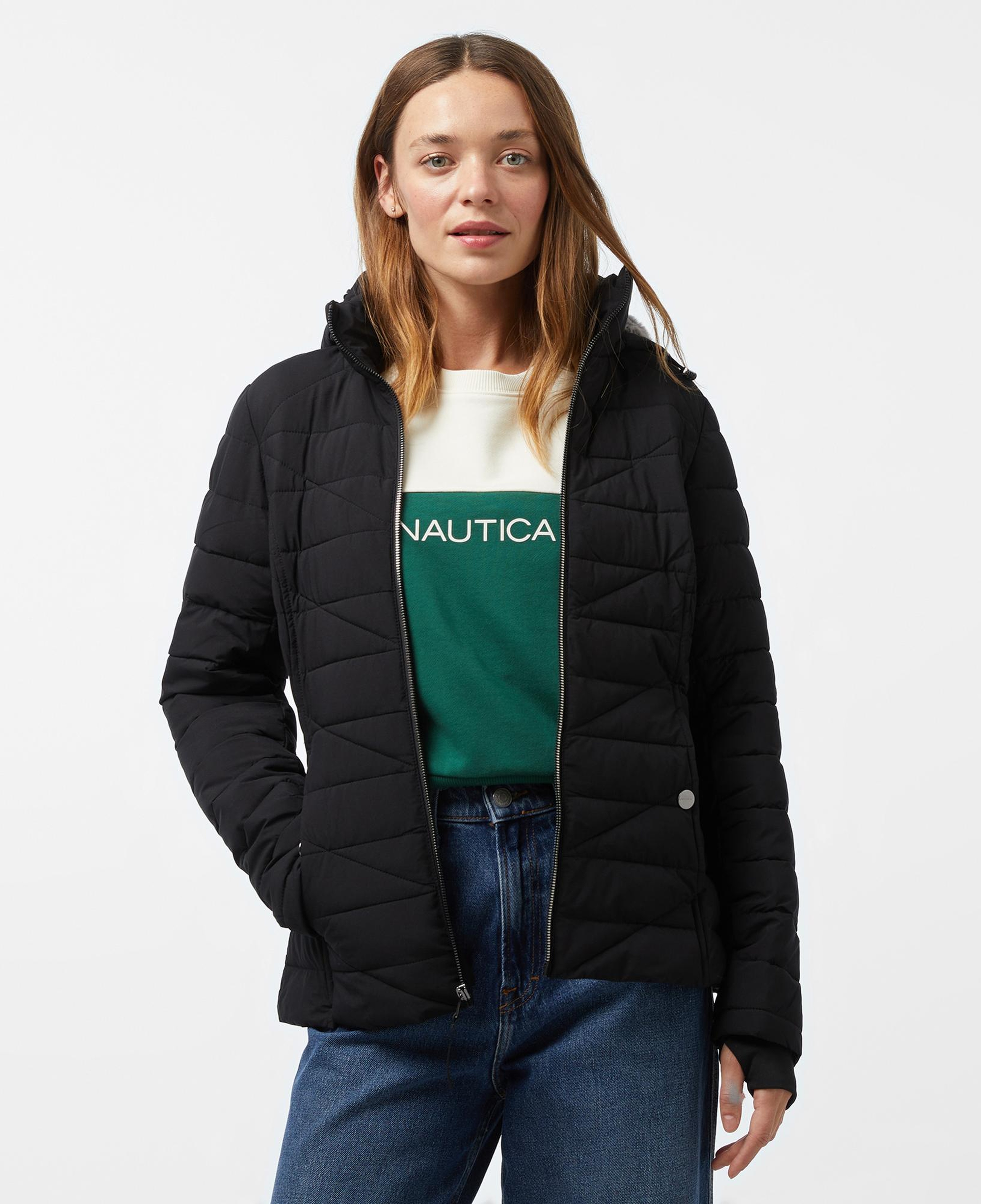 Nautica Kadın Siyah Mont