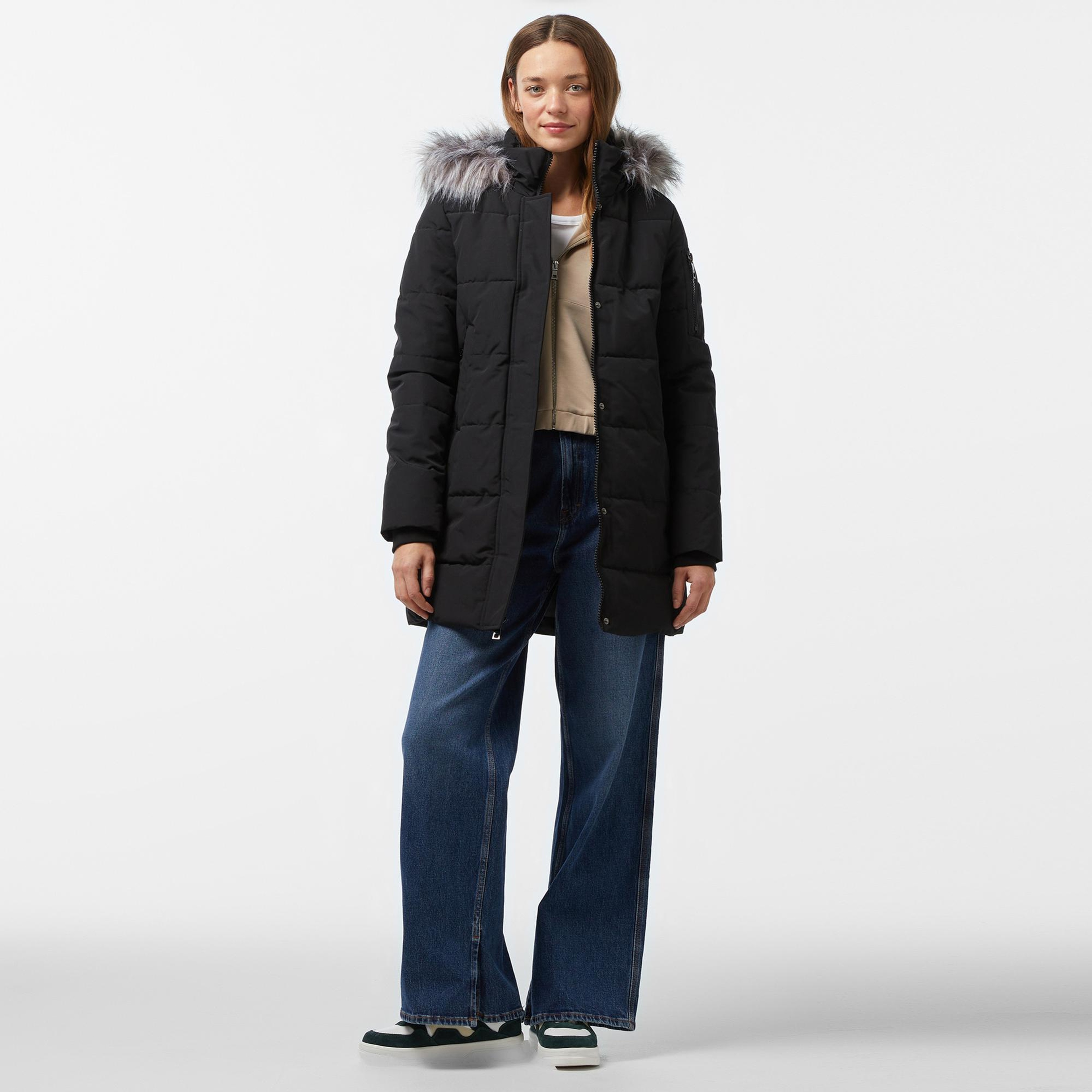 Nautica Kadın Siyah Mont