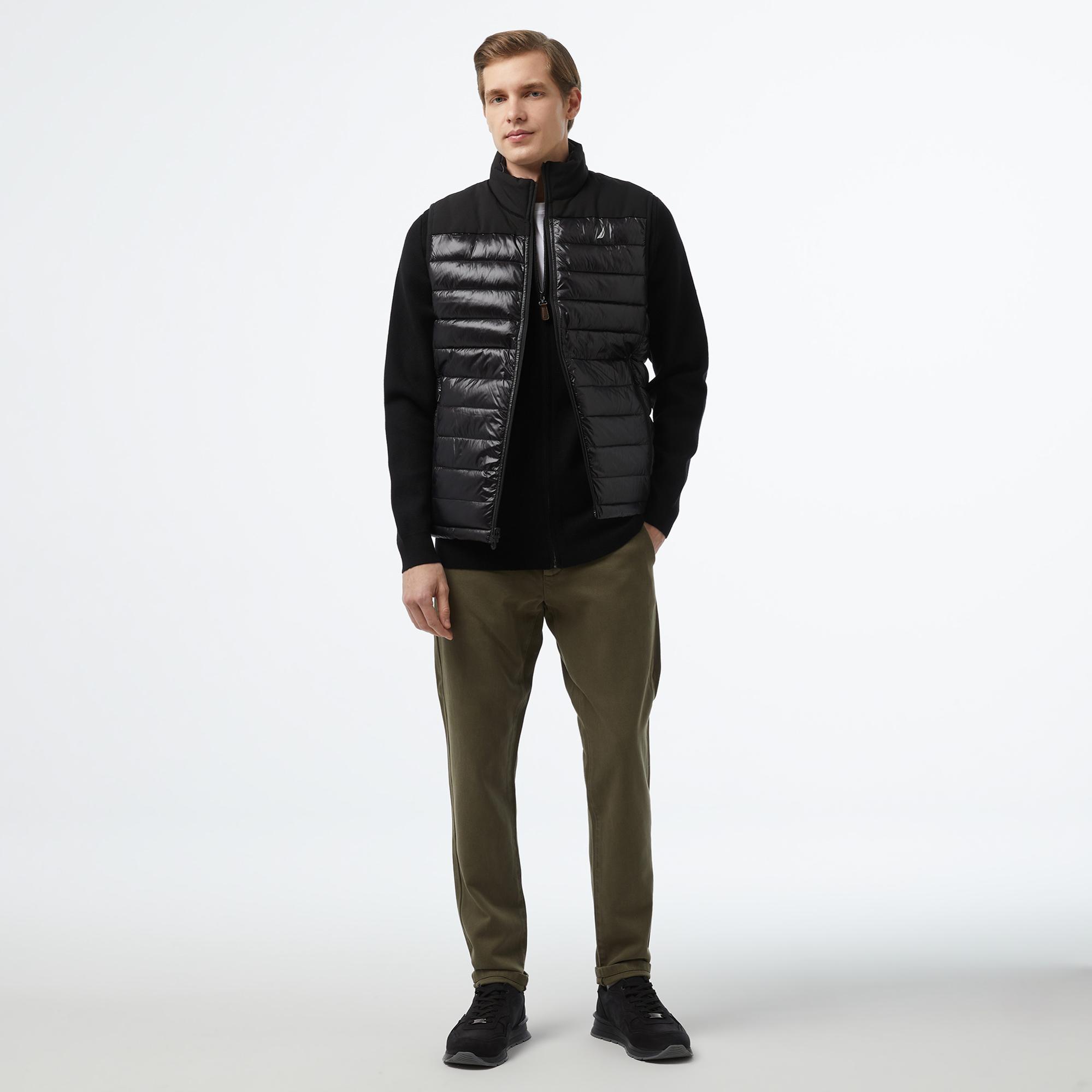 Nautica Erkek Siyah Çift Taraflı Yelek