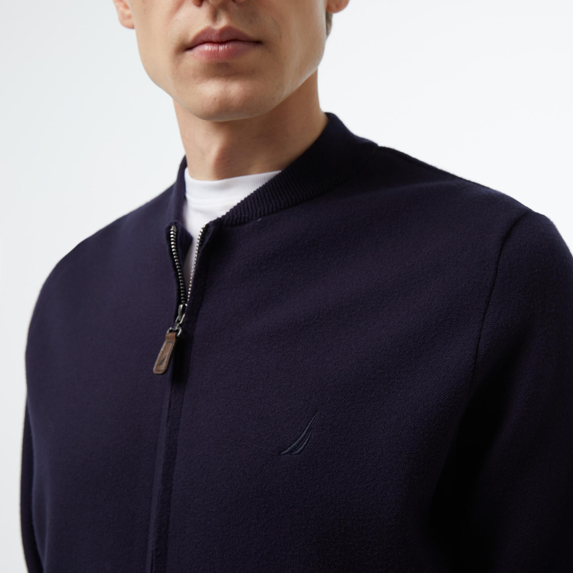 Nautica Erkek Lacivert Regular Fit Hırka