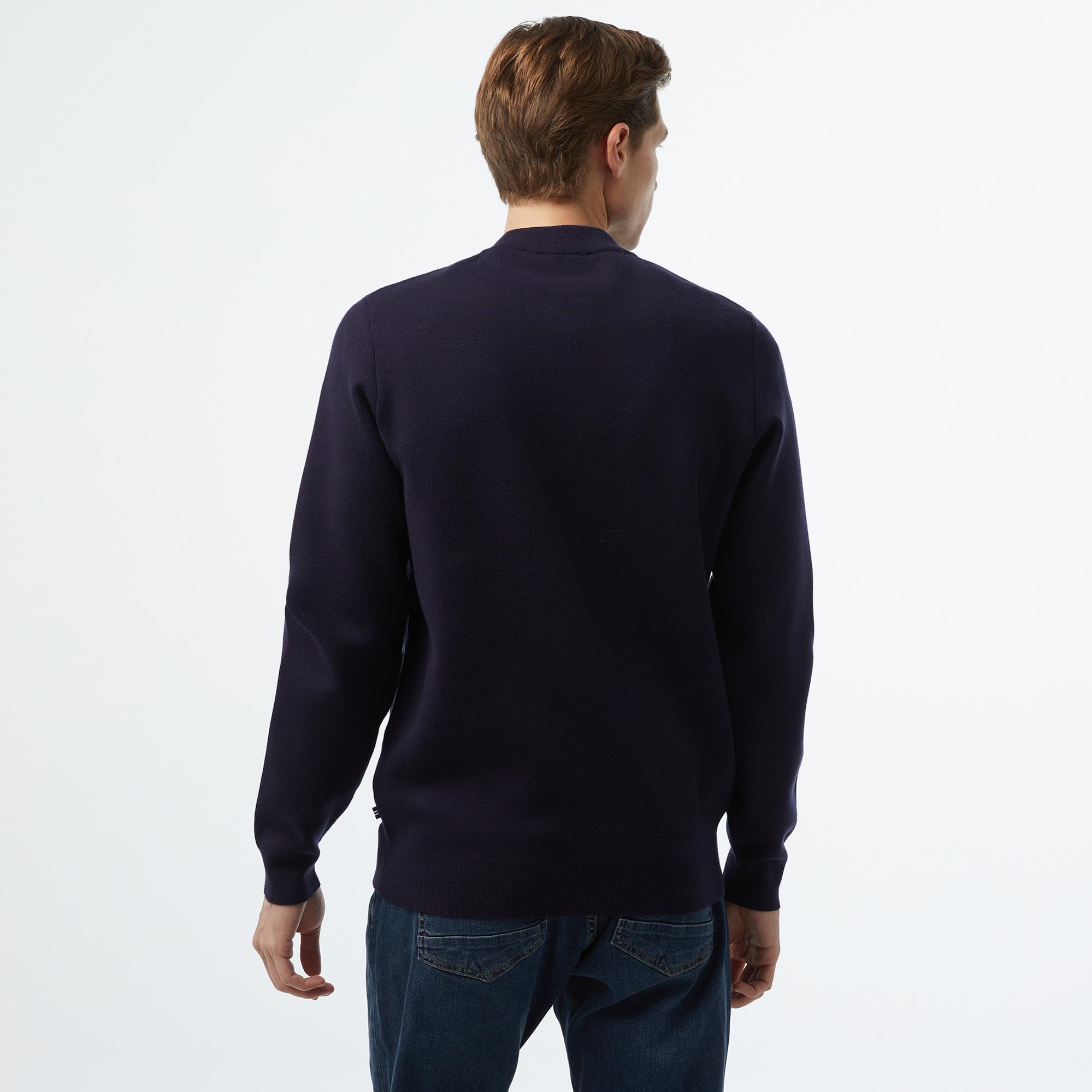 Nautica Erkek Lacivert Regular Fit Hırka