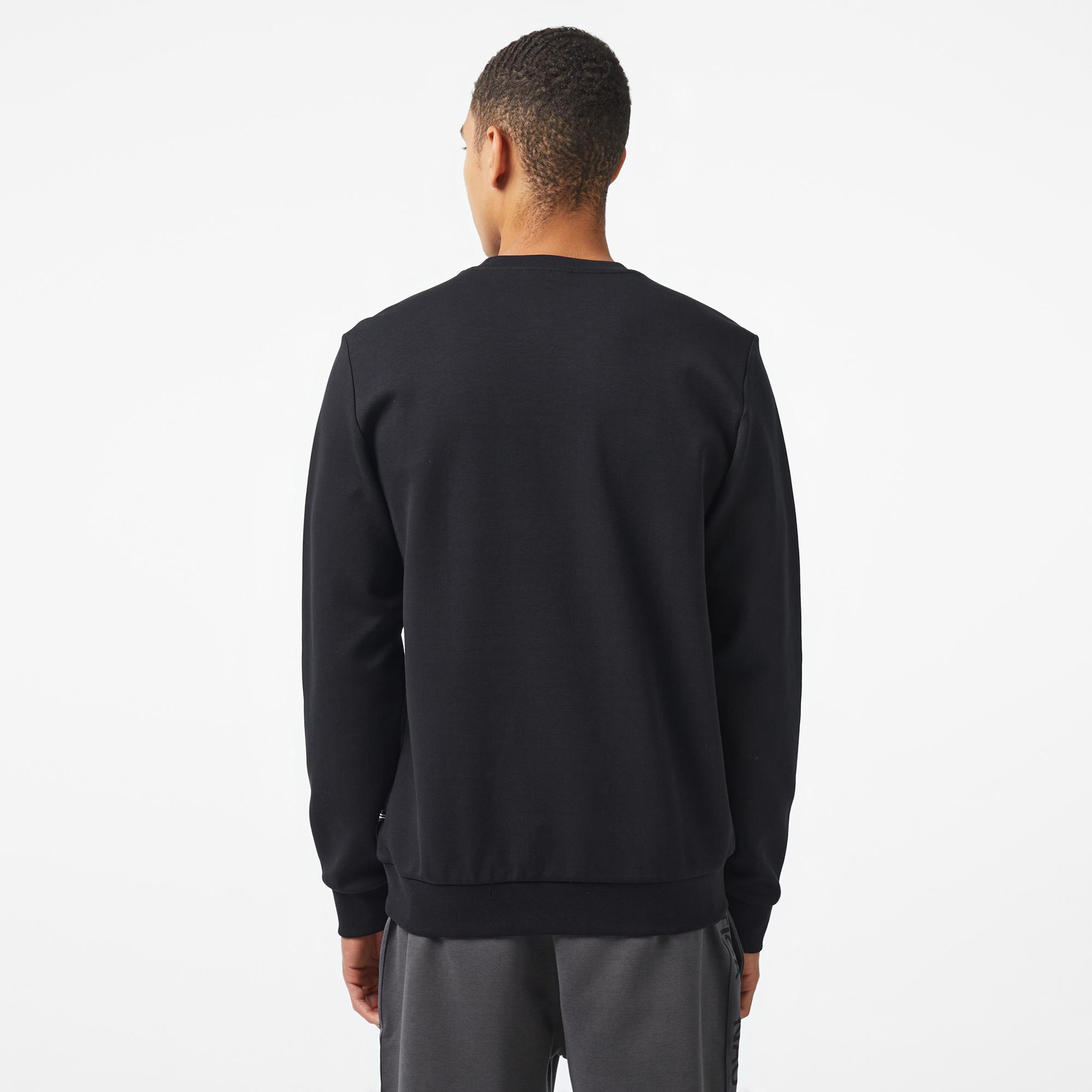 Nautica Erkek Siyah Regular Fit Sweatshirt