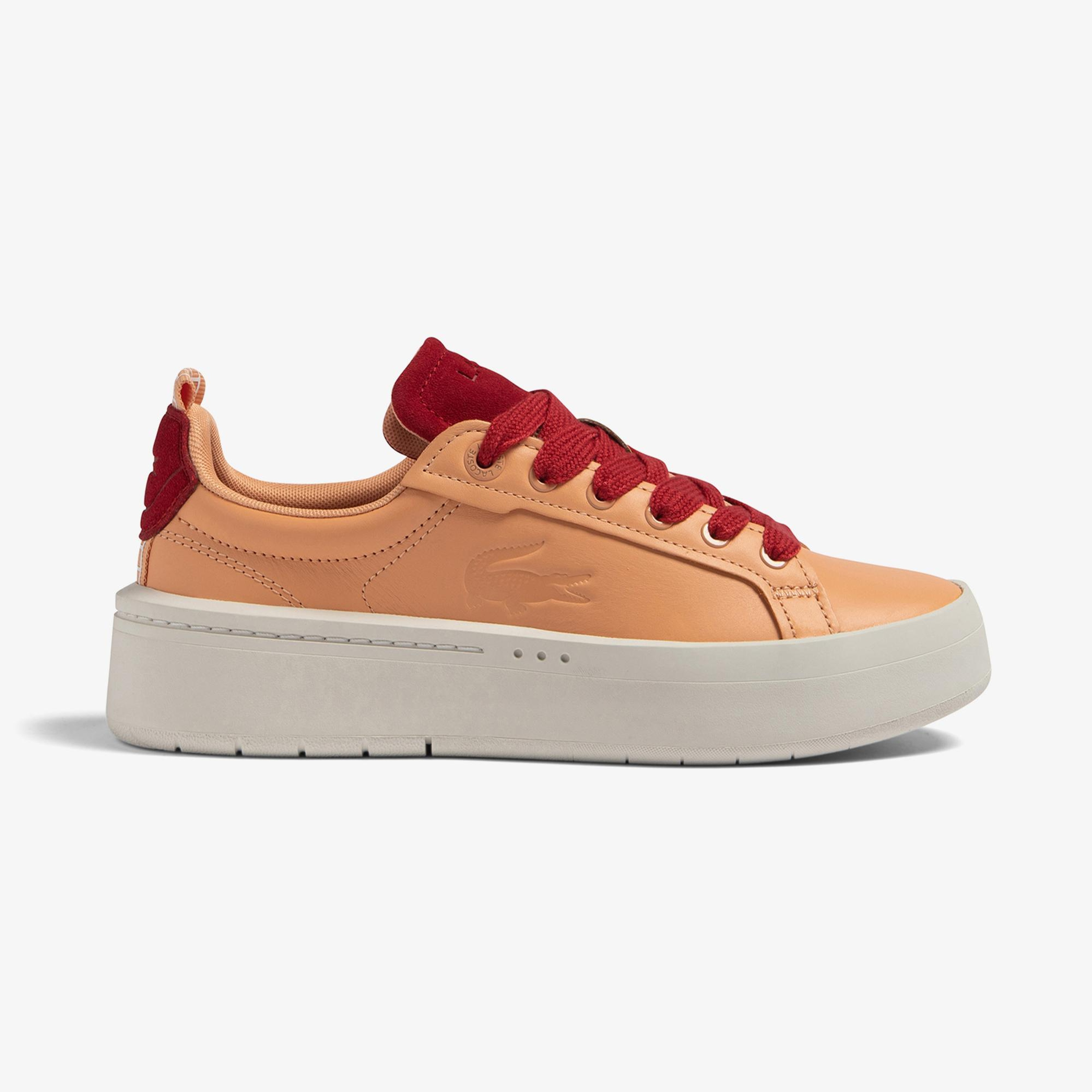 Lacoste Carnaby Platform Kadın Turuncu Sneaker