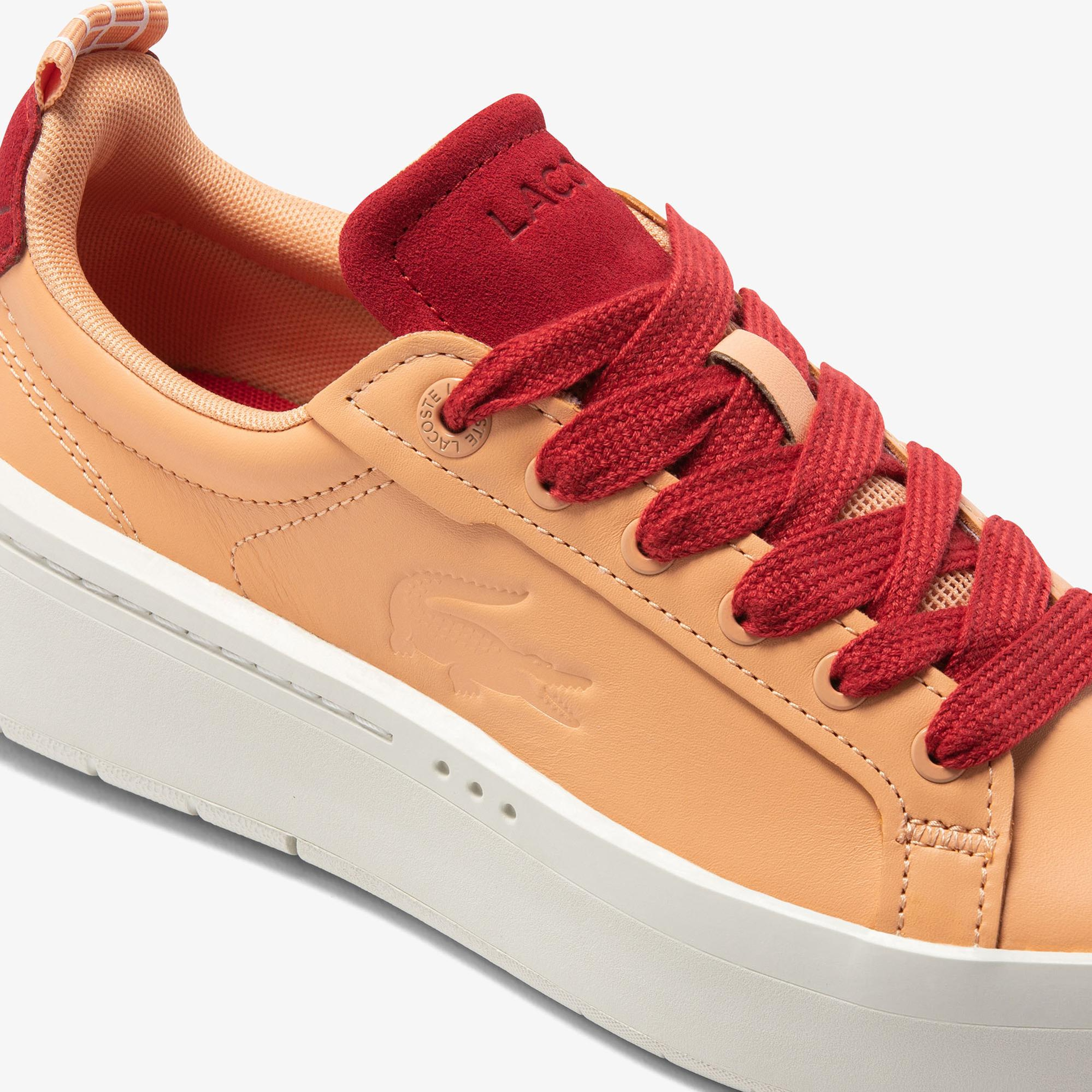 Lacoste Carnaby Platform Kadın Turuncu Sneaker