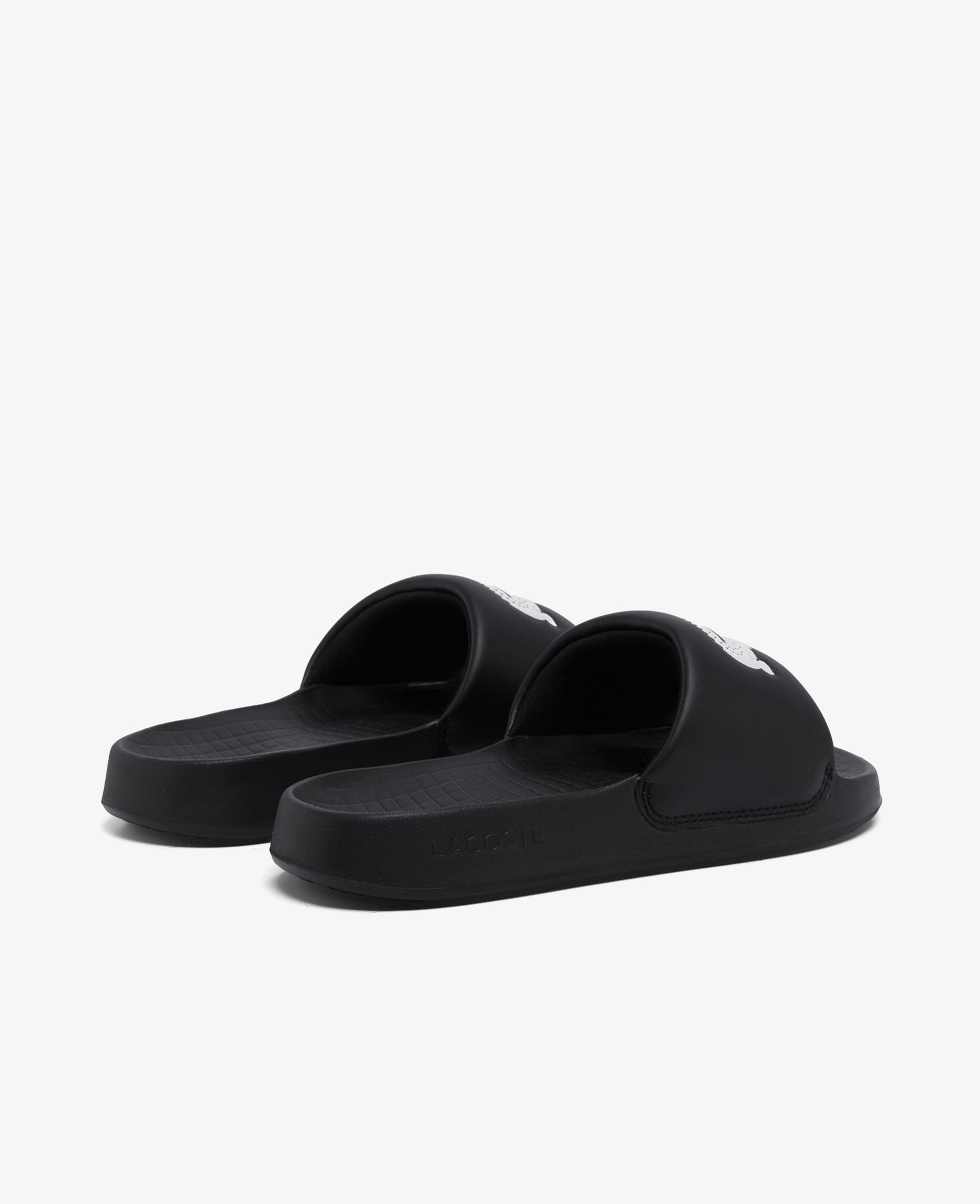 Lacoste Serve Slide Kadın Siyah Terlik