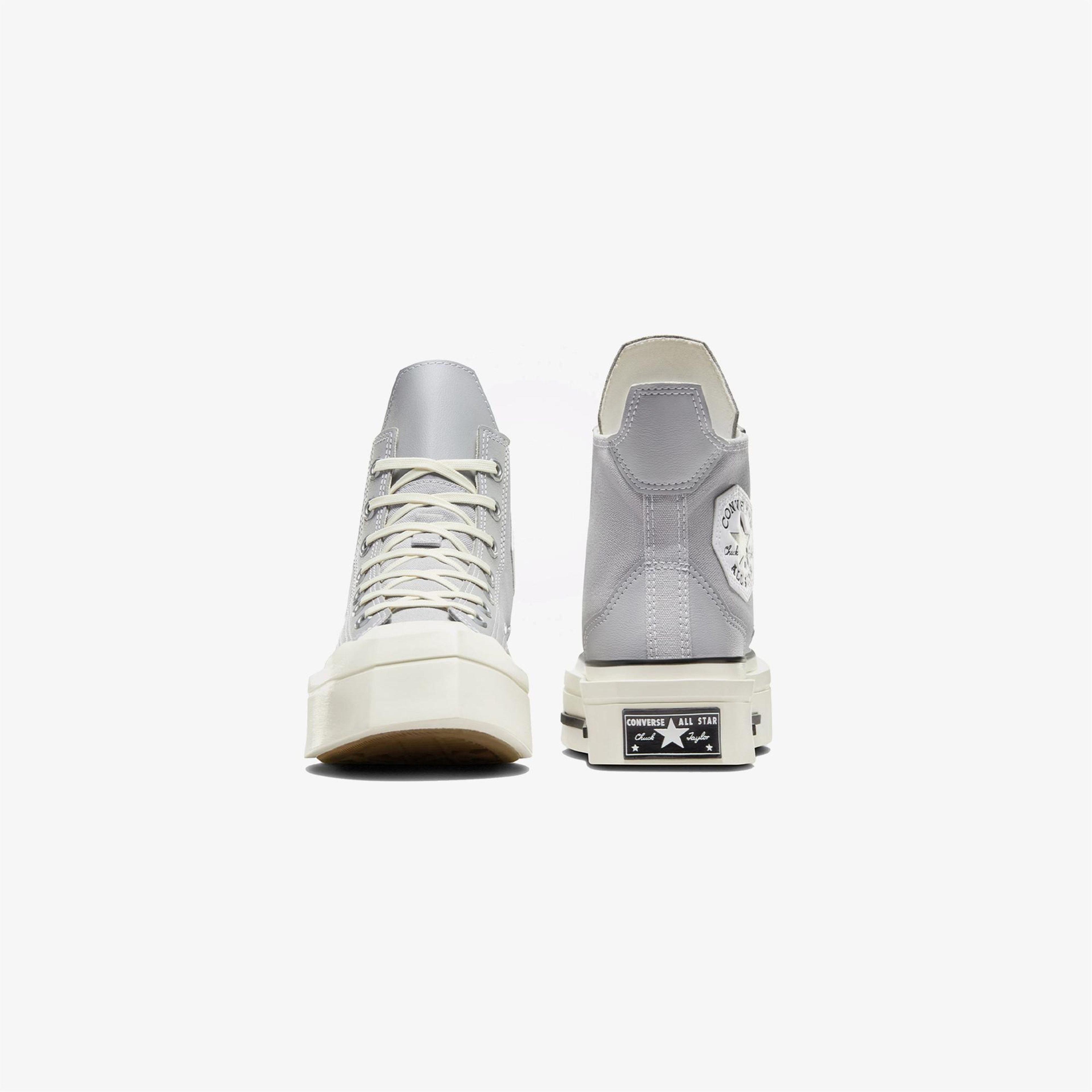 Converse Chuck 70 De Luxe Squared Unisex Gri Platform Sneaker