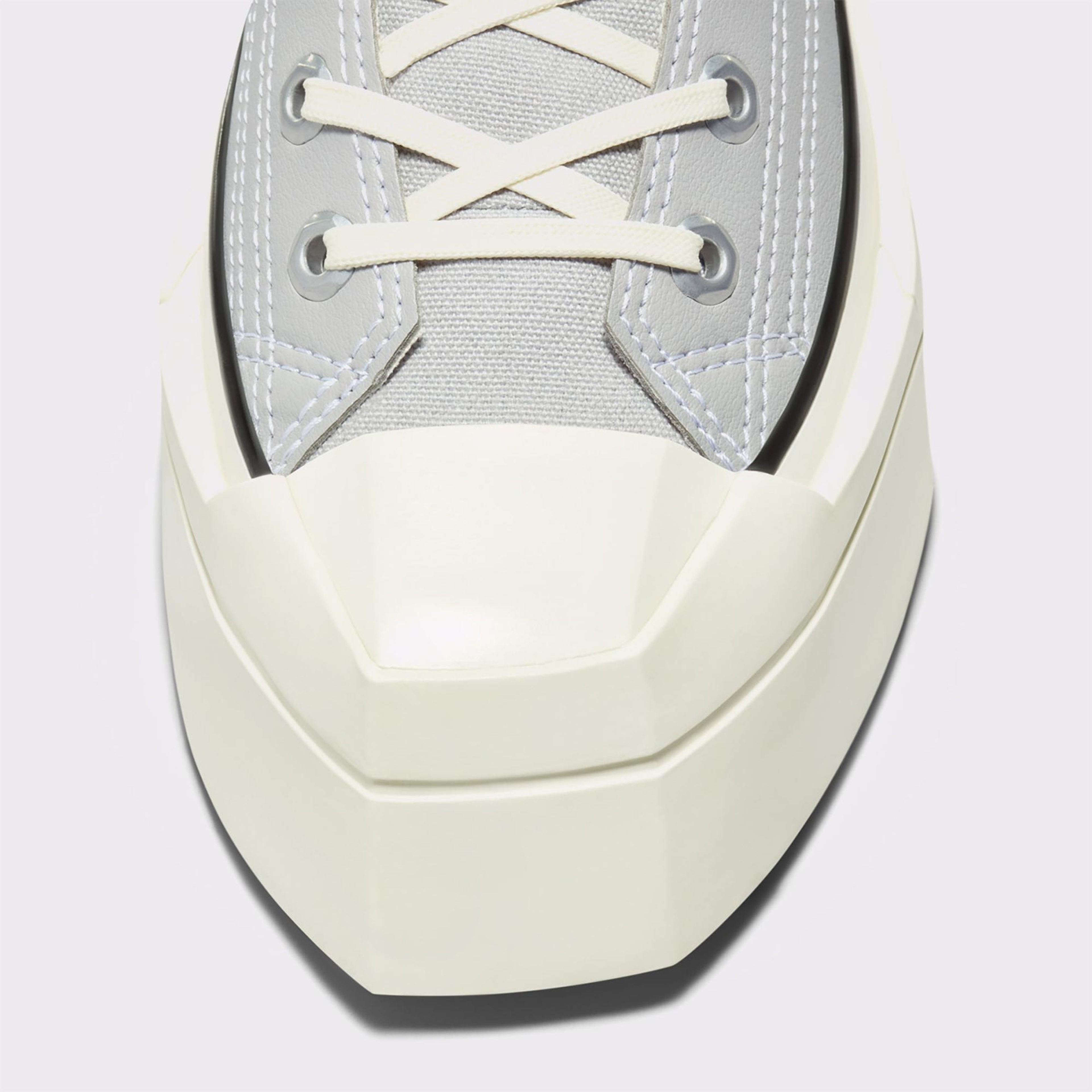 Converse Chuck 70 De Luxe Squared Unisex Gri Platform Sneaker