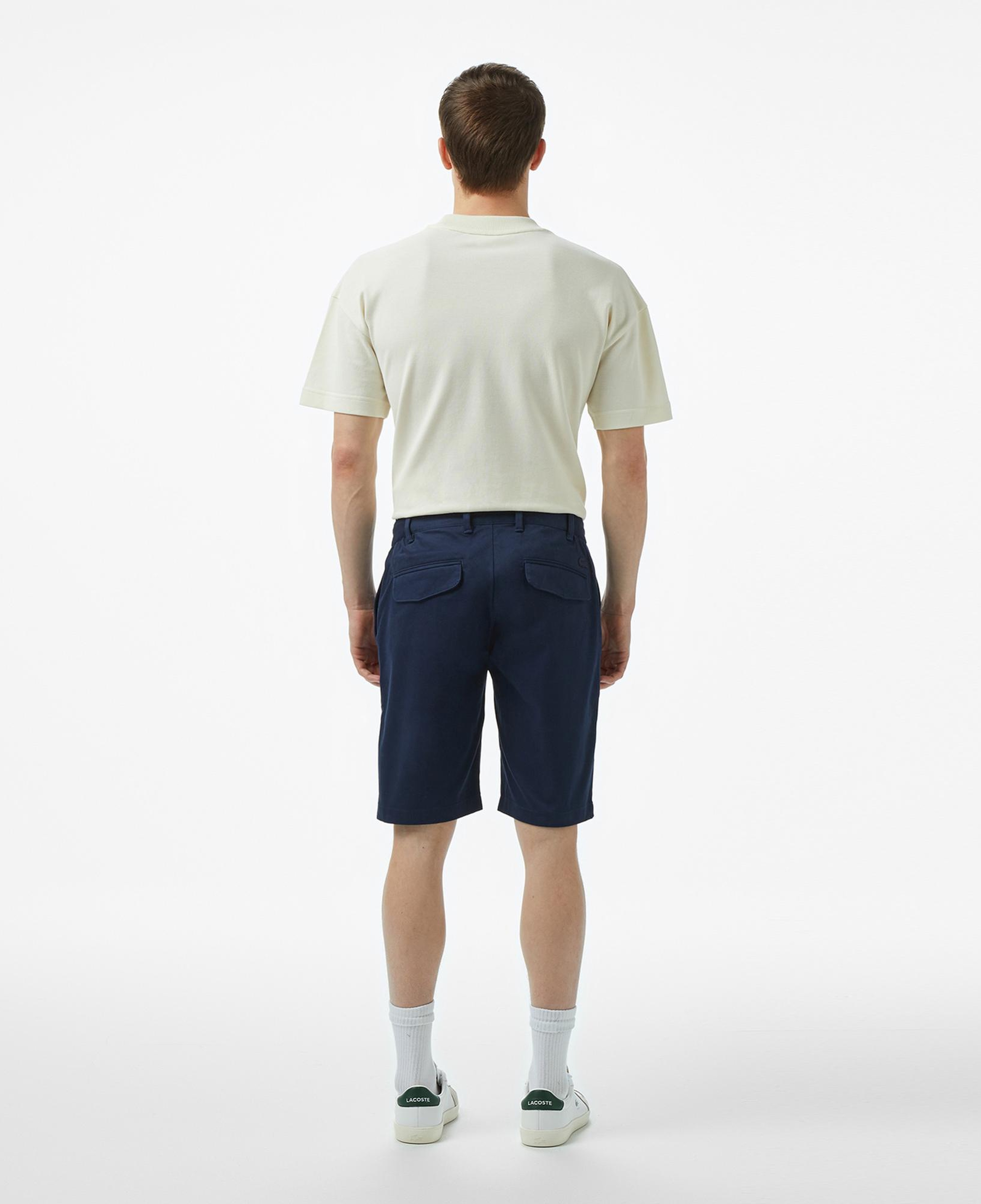 Lacoste Erkek Tapered Fit Lacivert Bermuda Şort