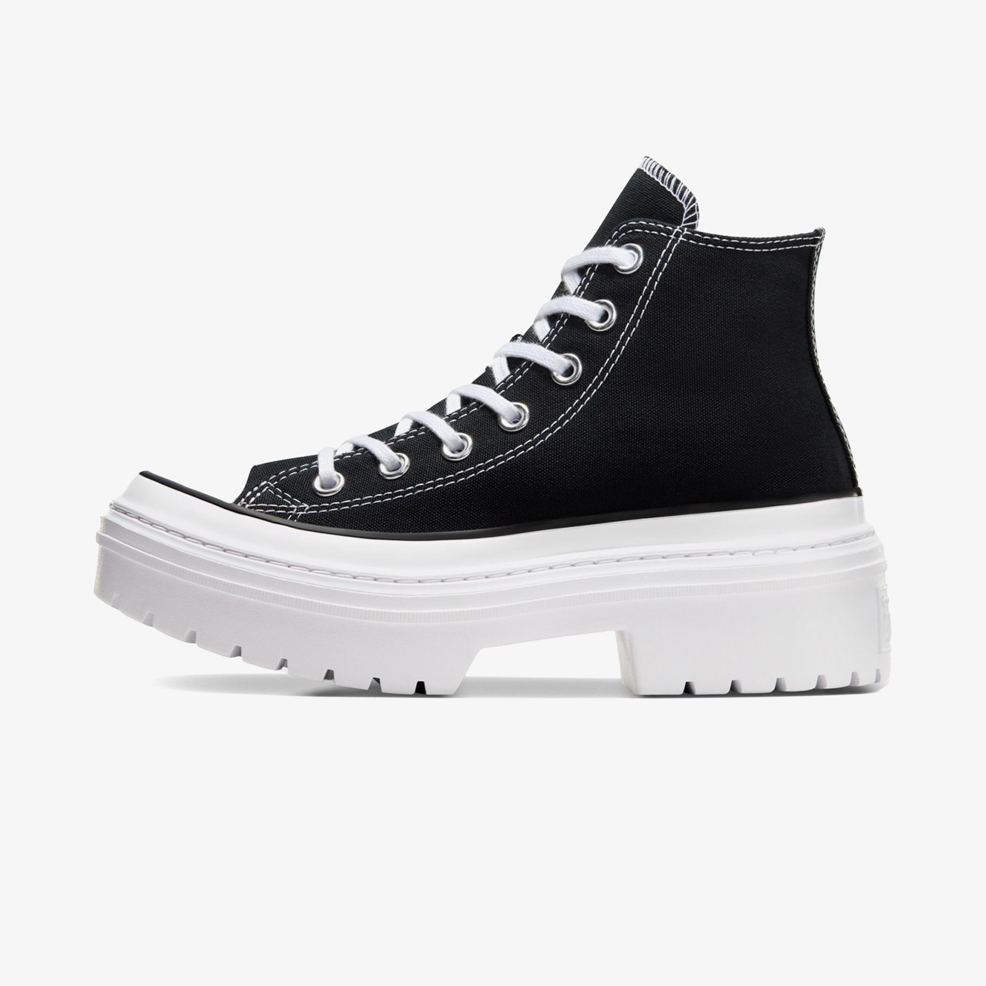 Converse Chuck Taylor All Star Lugged Heel Kadın Siyah Platform Sneaker