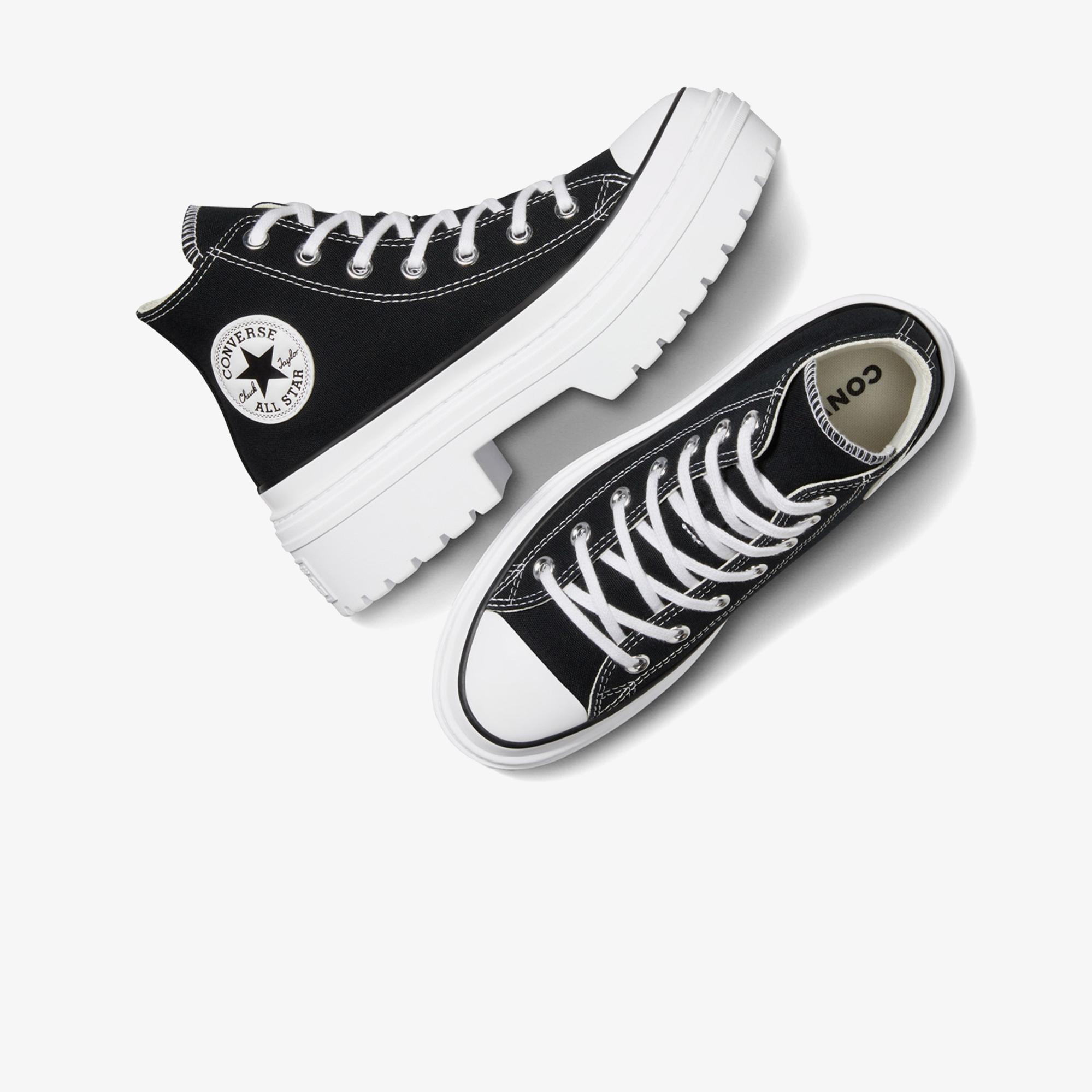 Converse Chuck Taylor All Star Lugged Heel Kadın Siyah Platform Sneaker