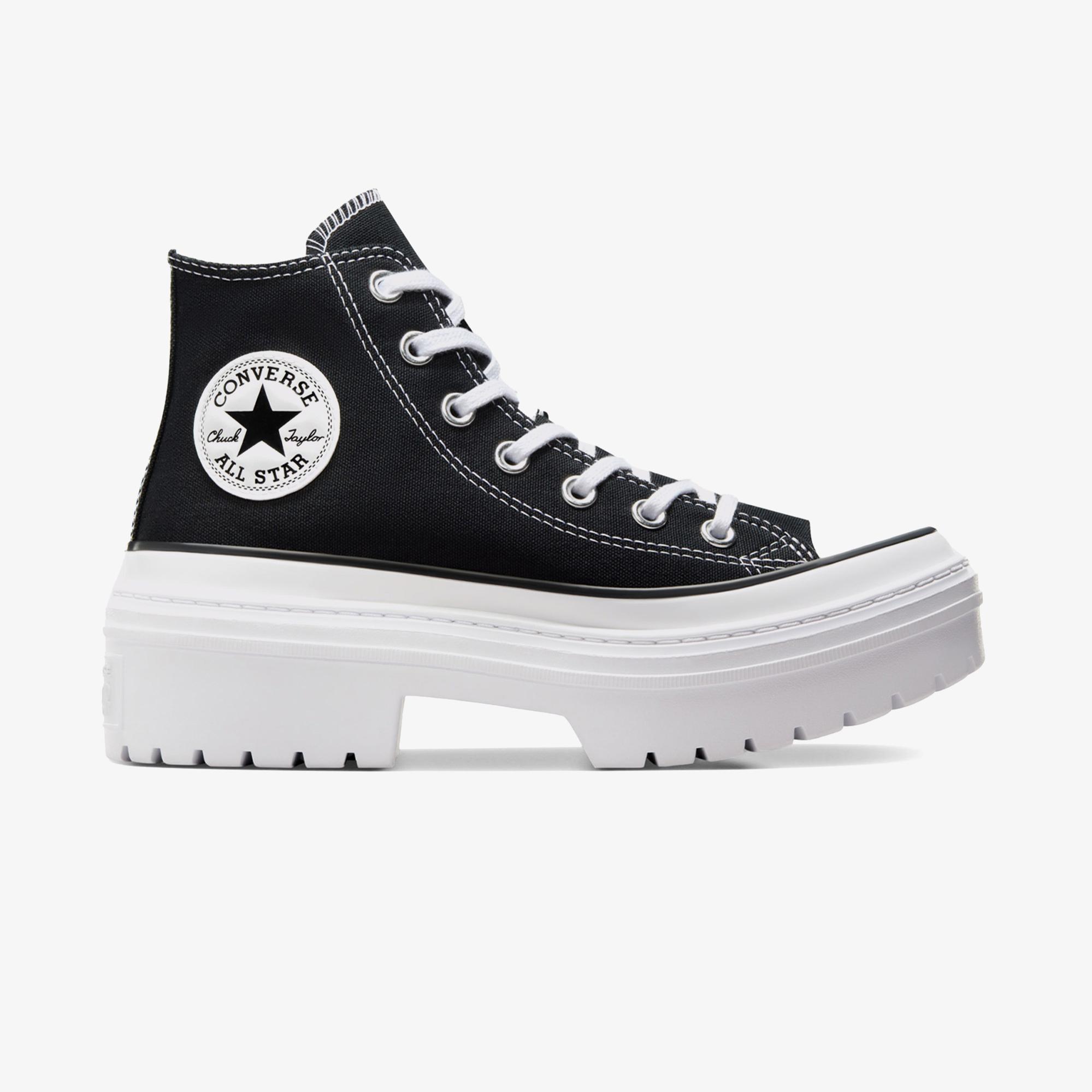 Converse Chuck Taylor All Star Lugged Heel Kadın Siyah Platform Sneaker