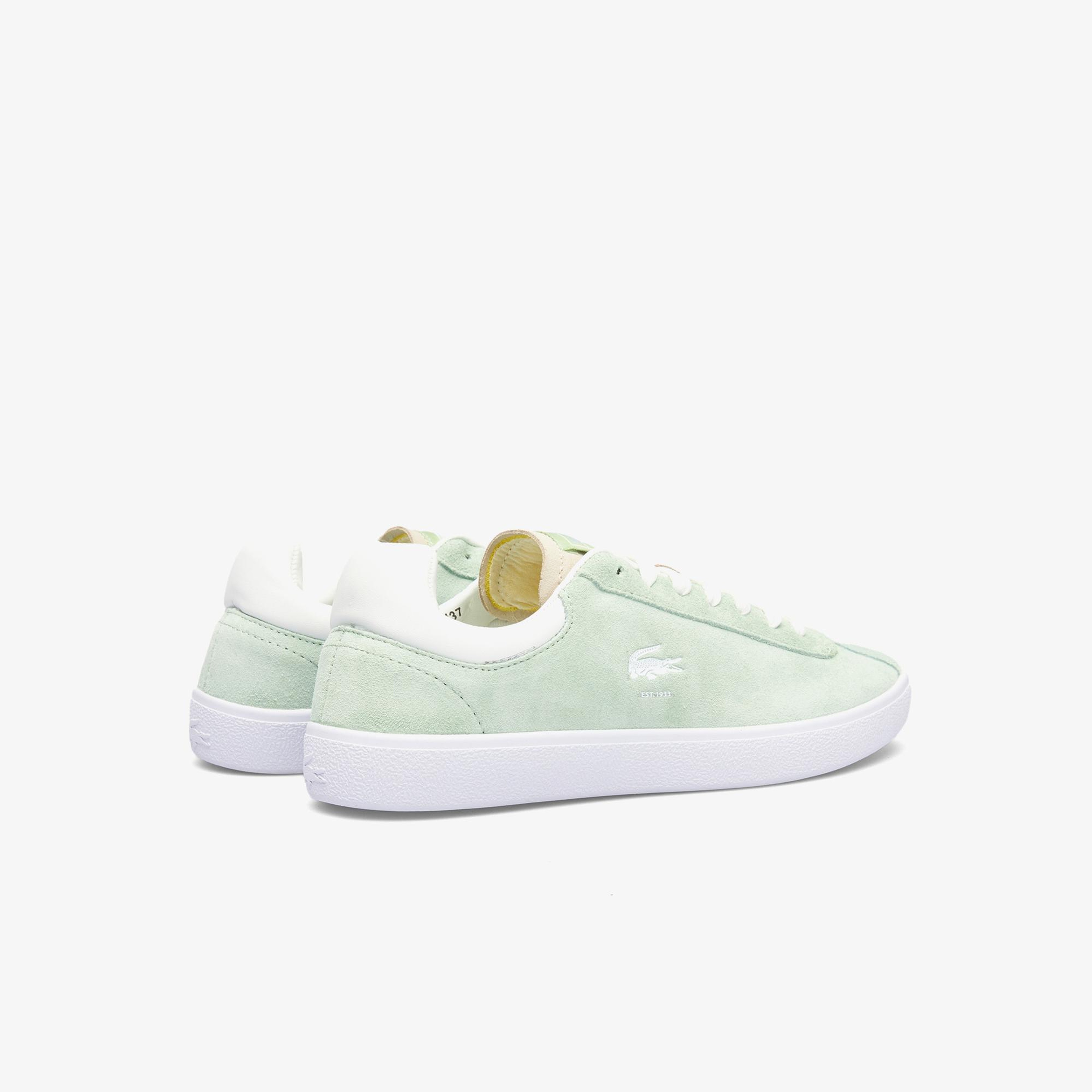 Lacoste Baseshot Kadın Açık Yeşil Sneaker