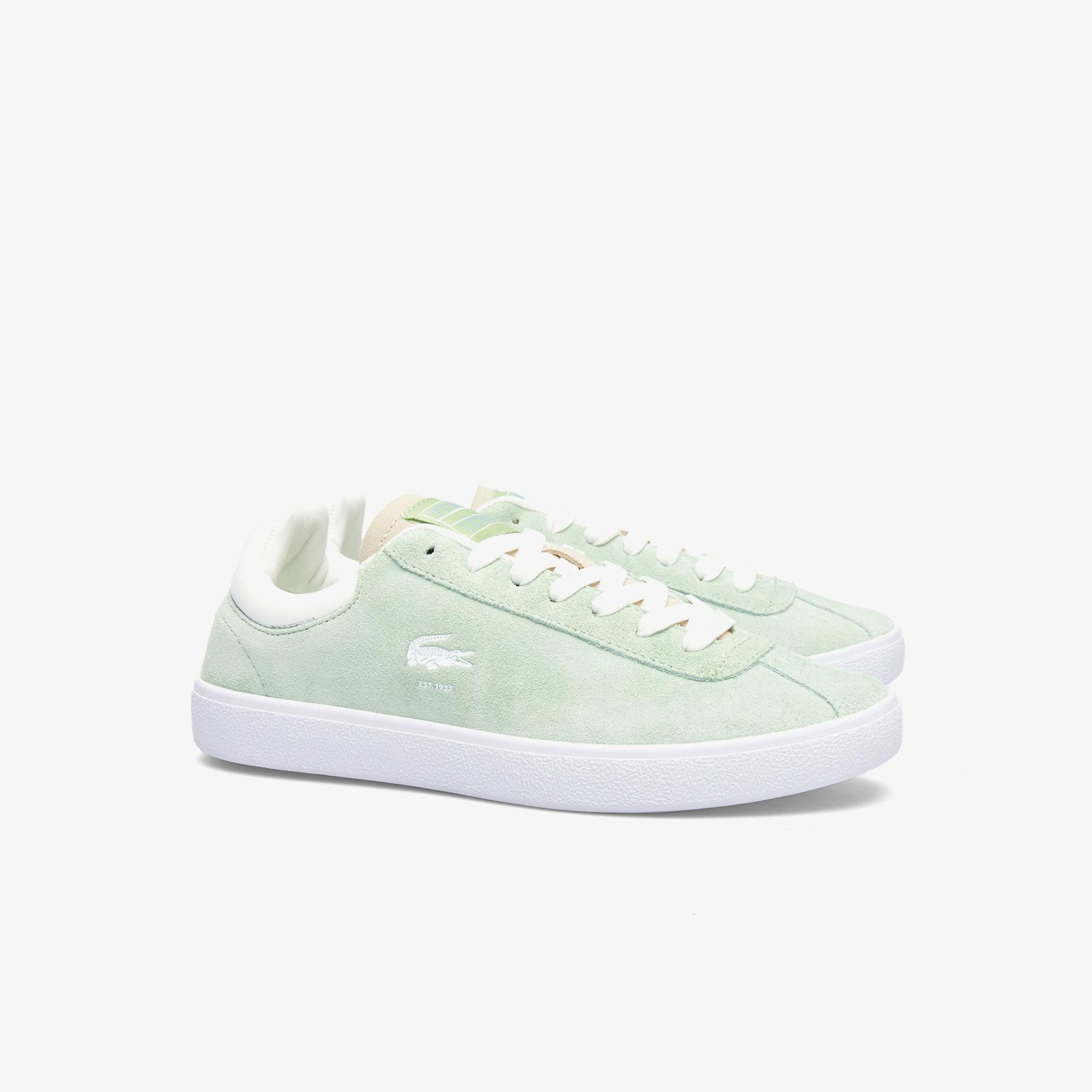 Lacoste Baseshot Kadın Açık Yeşil Sneaker