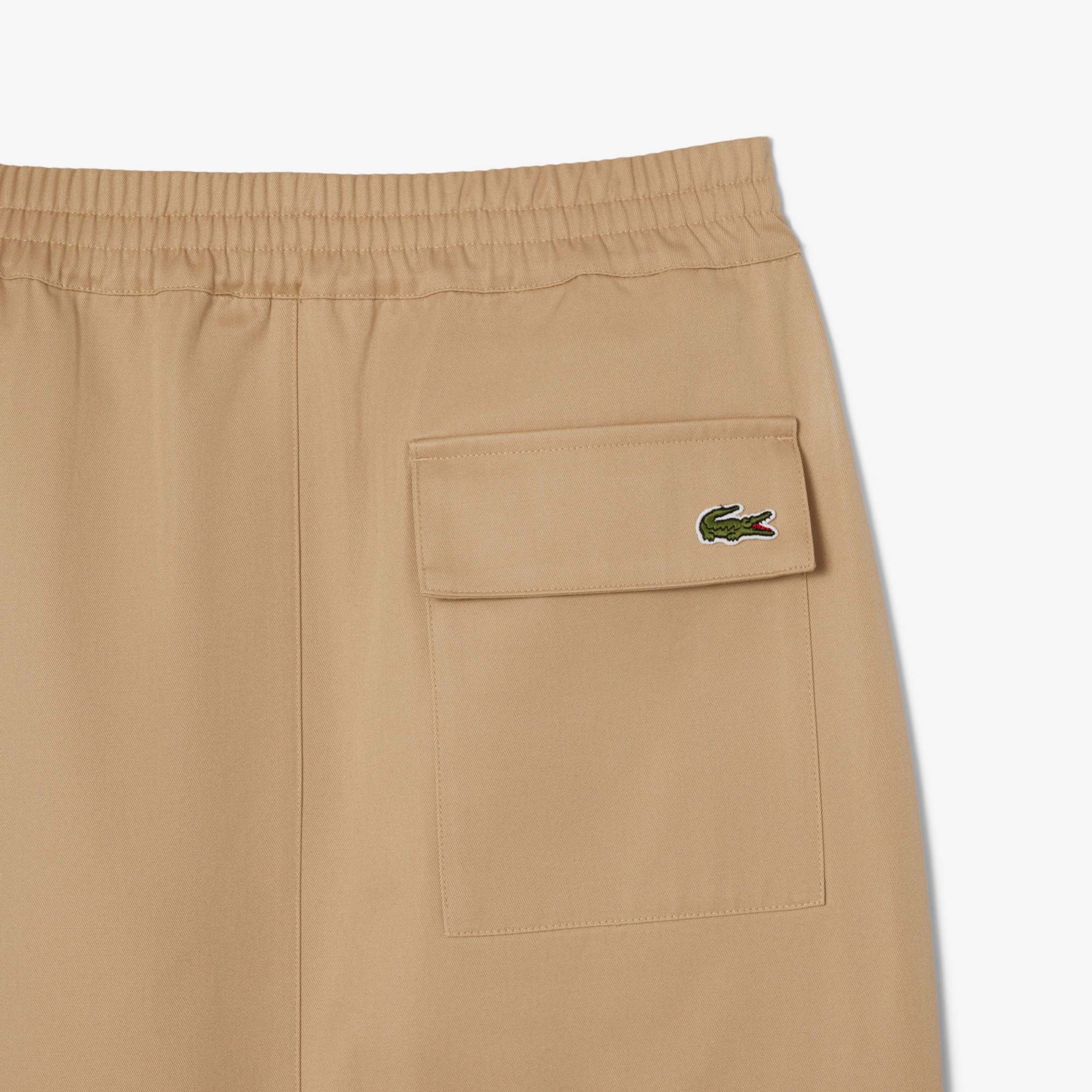 Lacoste Kadın Straight Fit Bej Etek