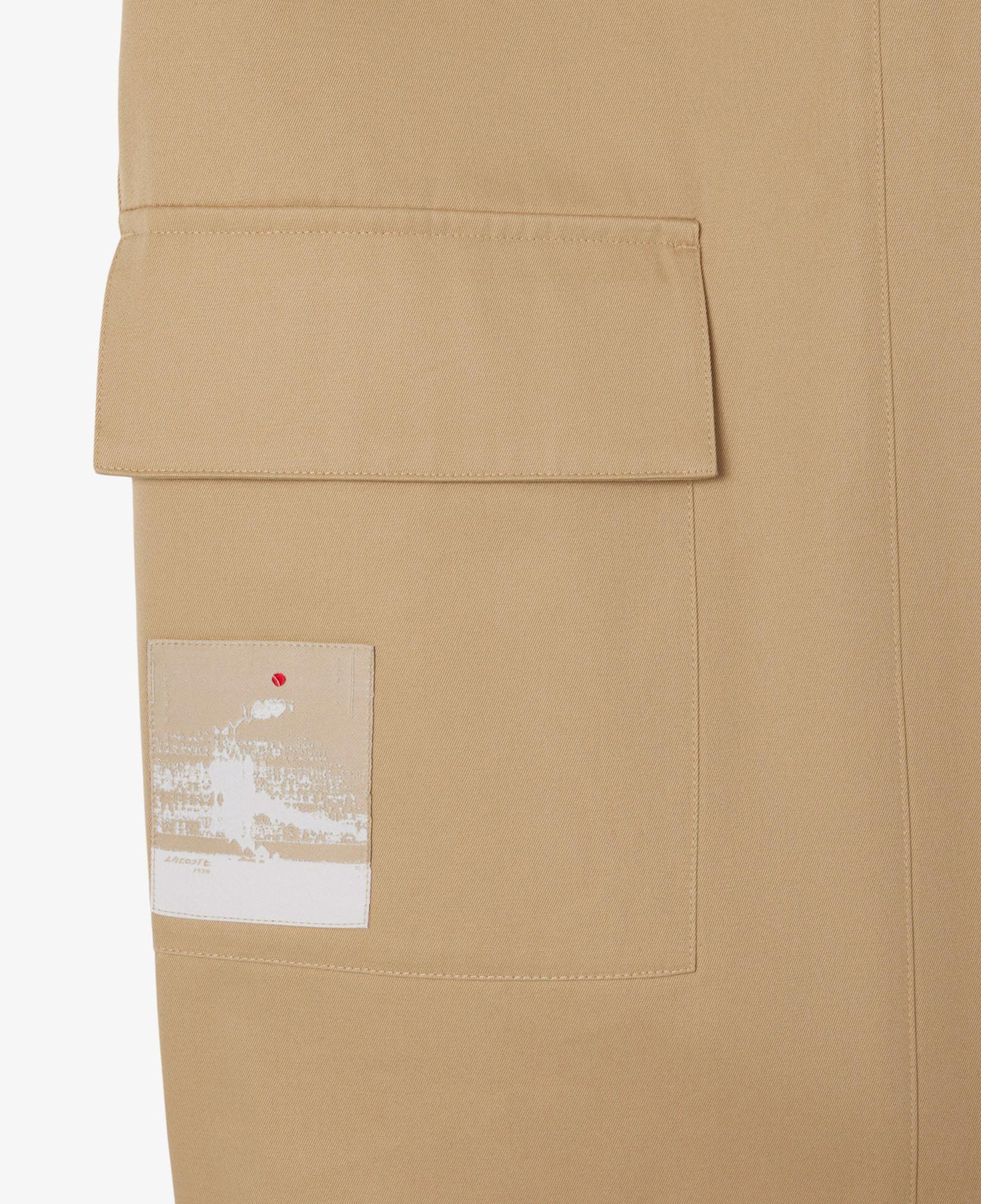 Lacoste Kadın Straight Fit Bej Etek