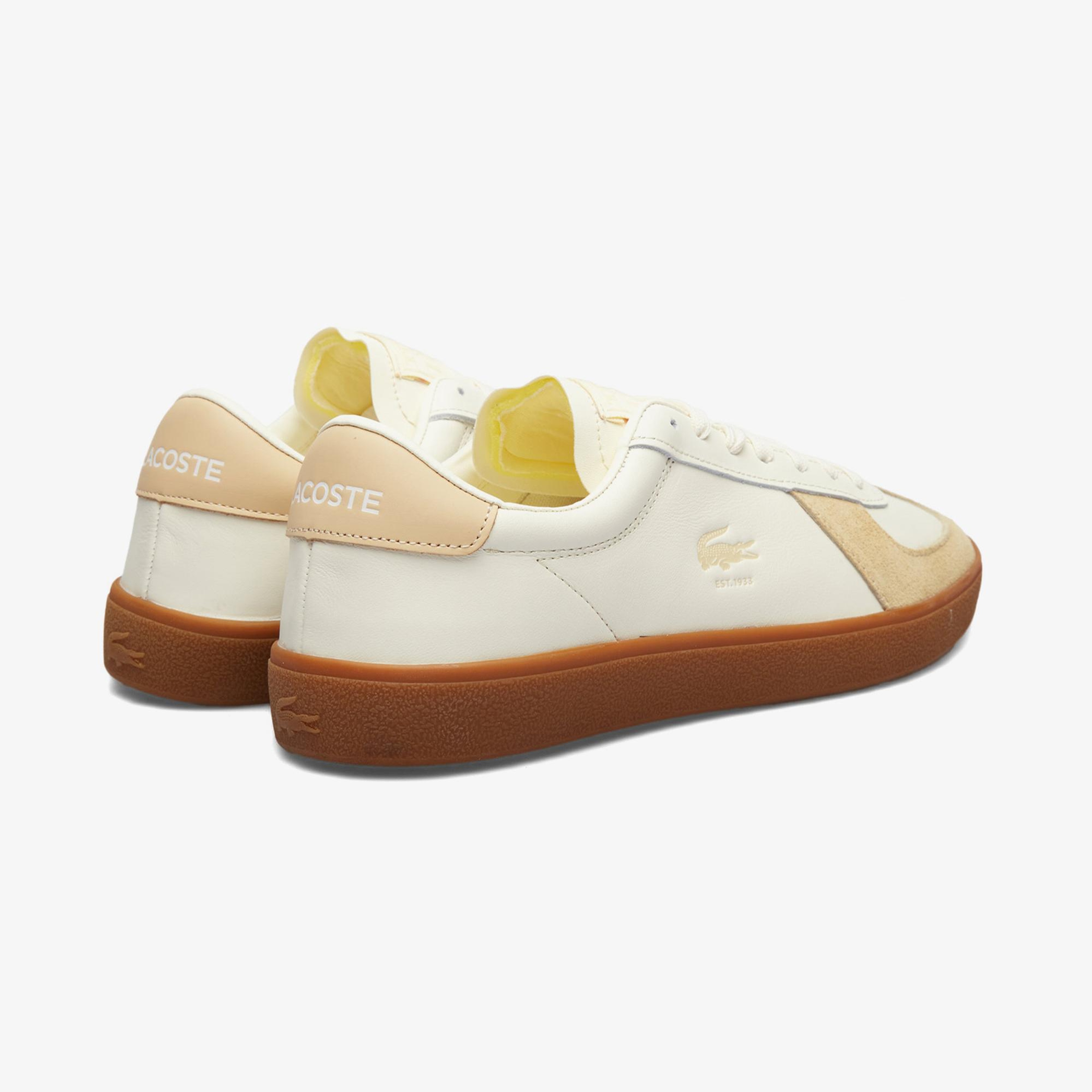 Lacoste Baseshot Pro Erkek Bej Sneaker