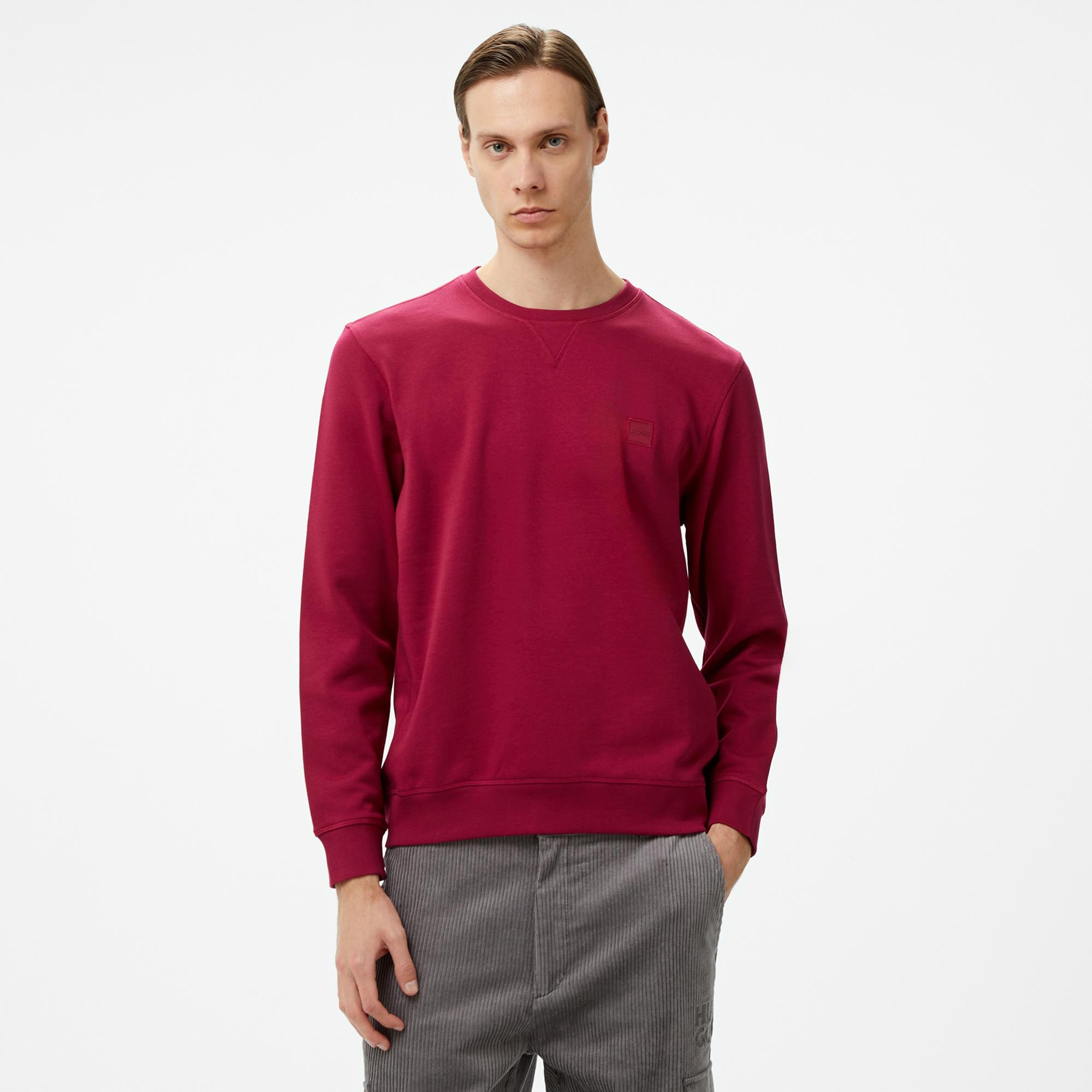 Boss Westart Erkek Kırmızı Sweatshirt