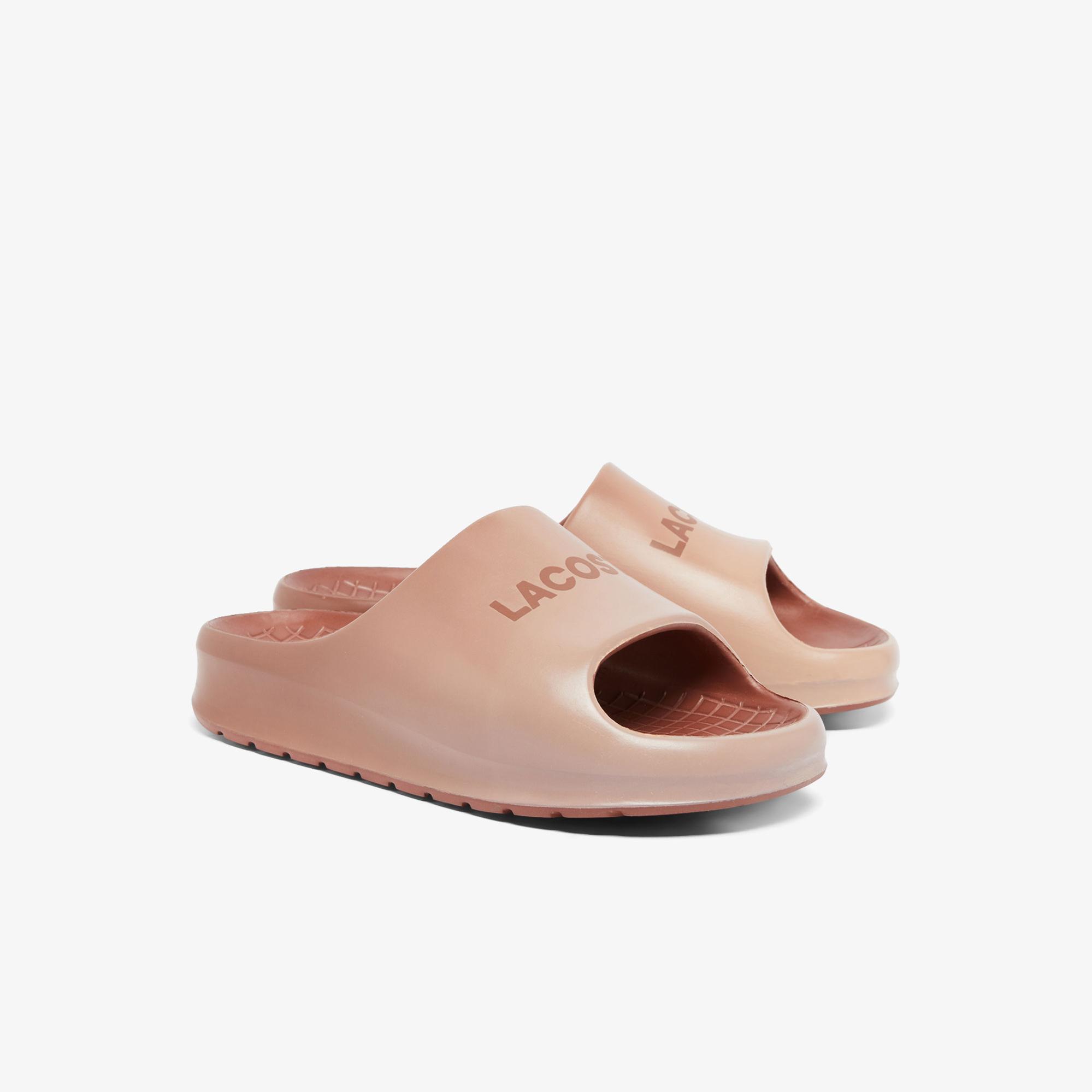 Lacoste Croco 2.0 Evo Kadın Pembe Terlik