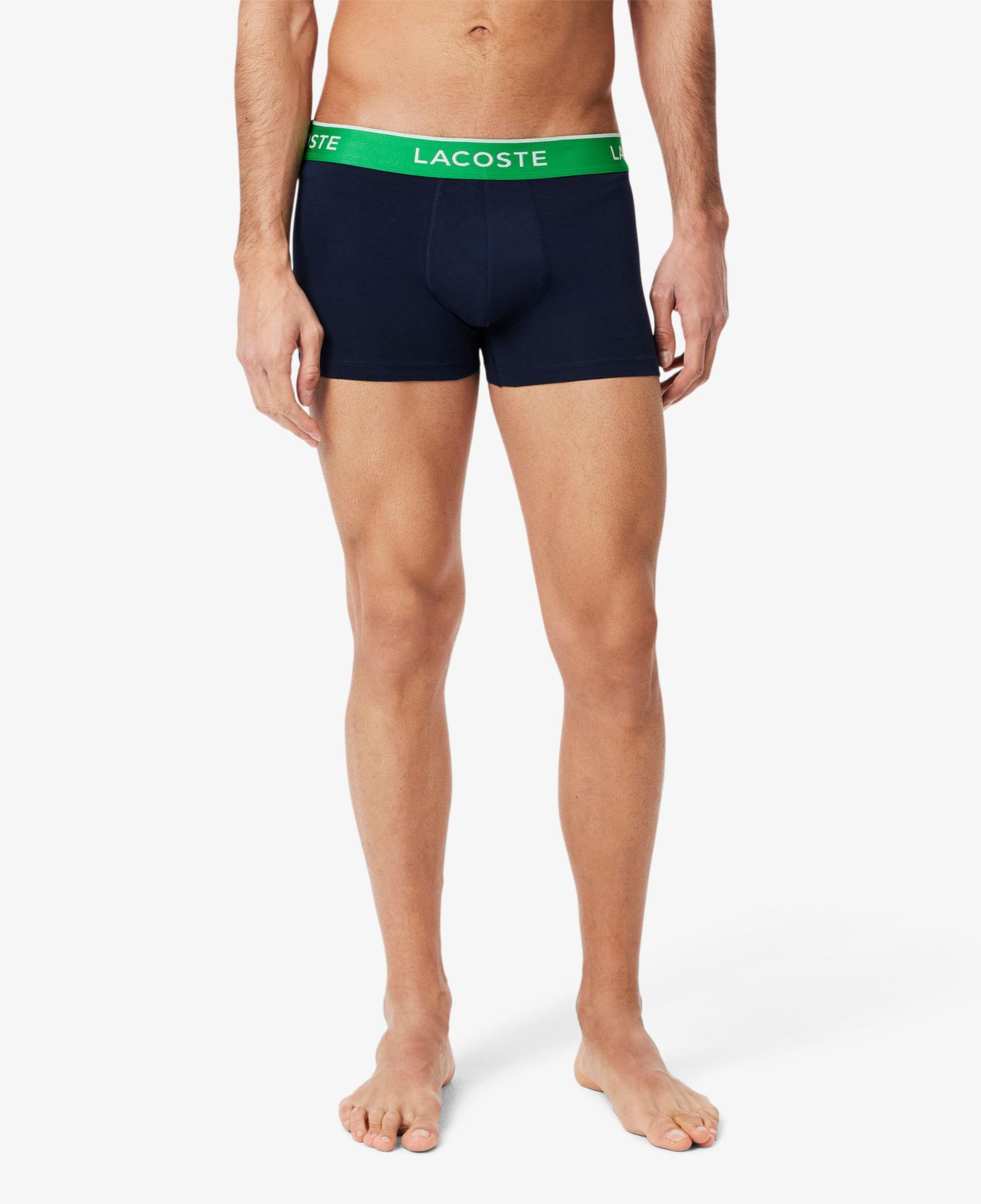 Lacoste Erkek 3'lü Lacivert Boxer