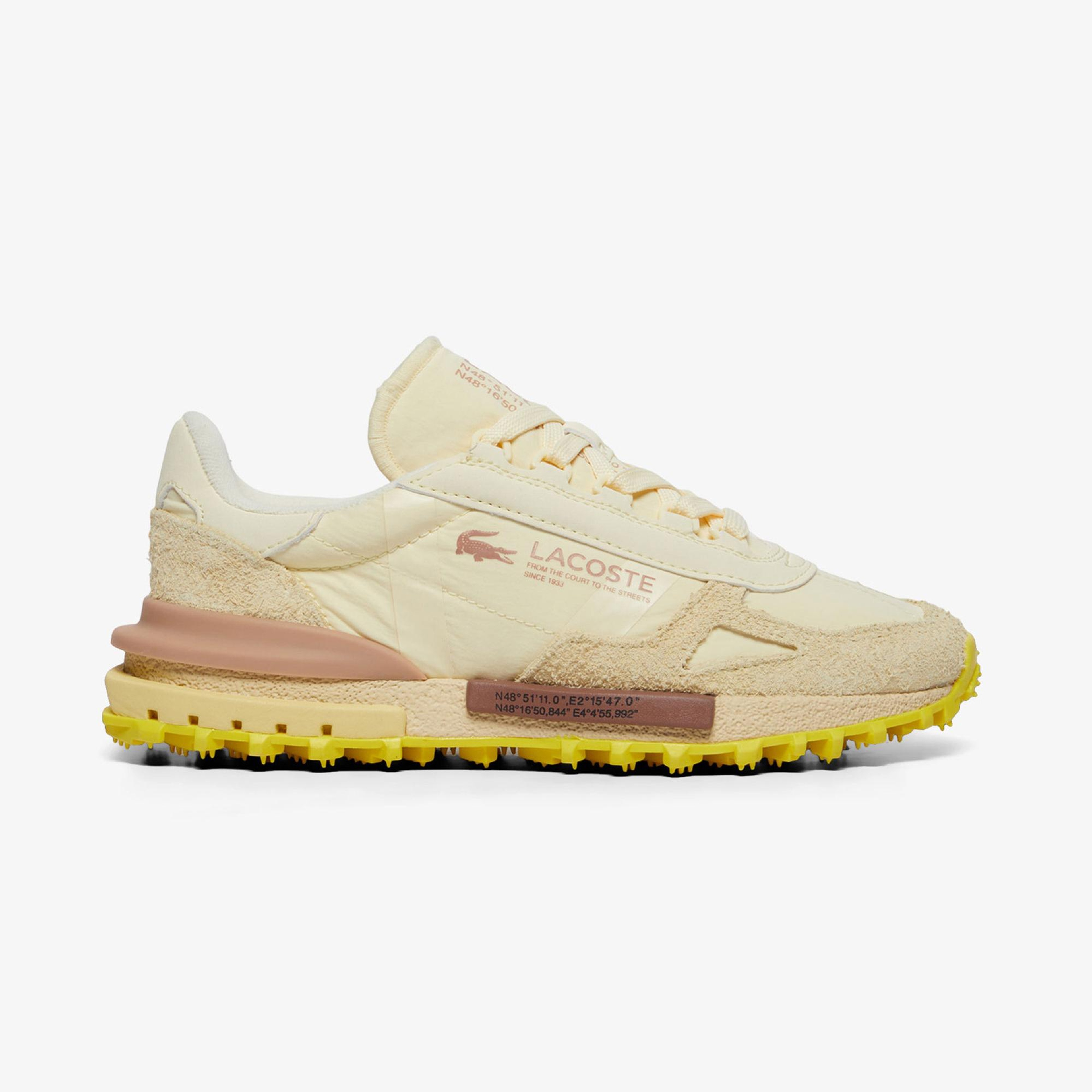 Lacoste Elite Active Kadın Bej Sneaker