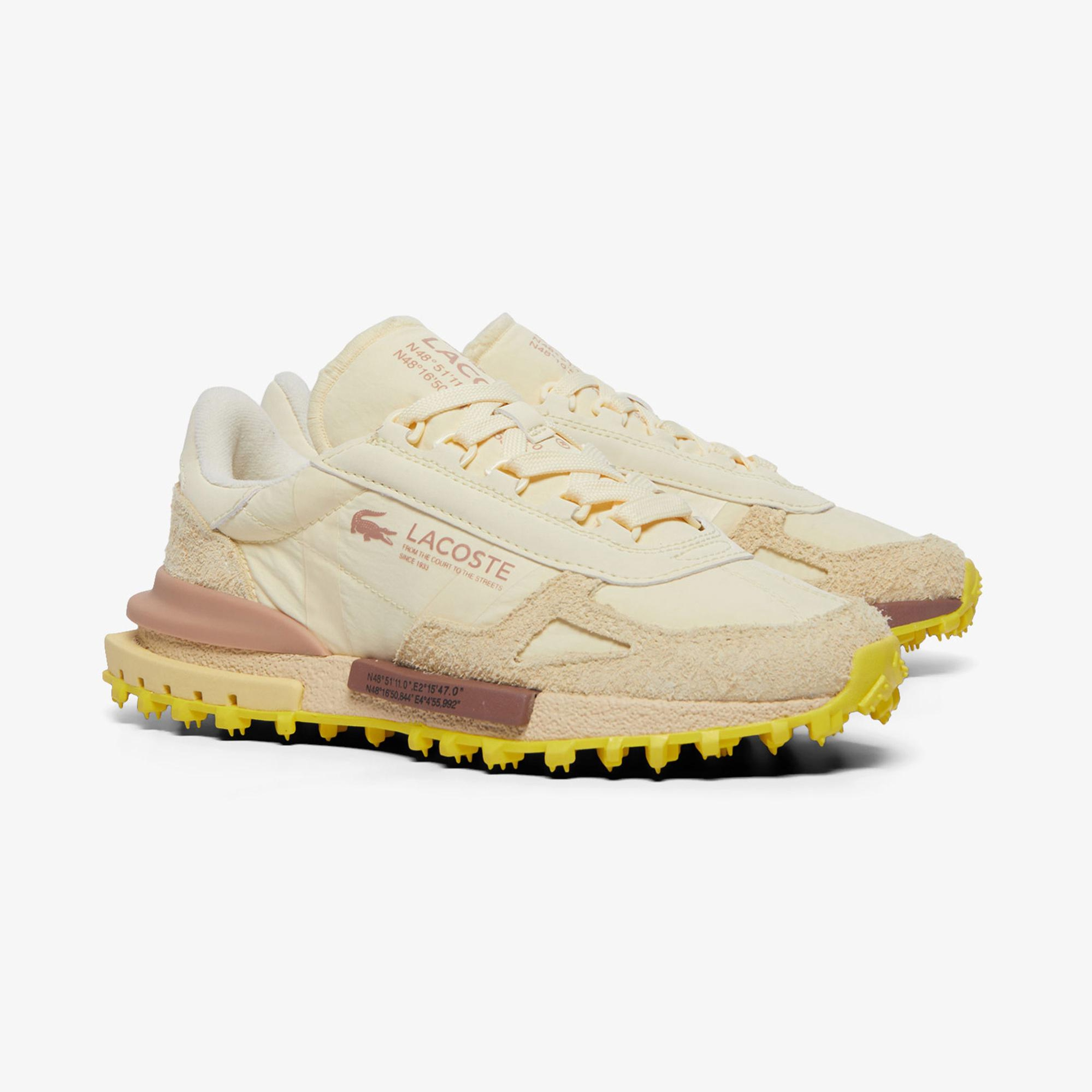 Lacoste Elite Active Kadın Bej Sneaker