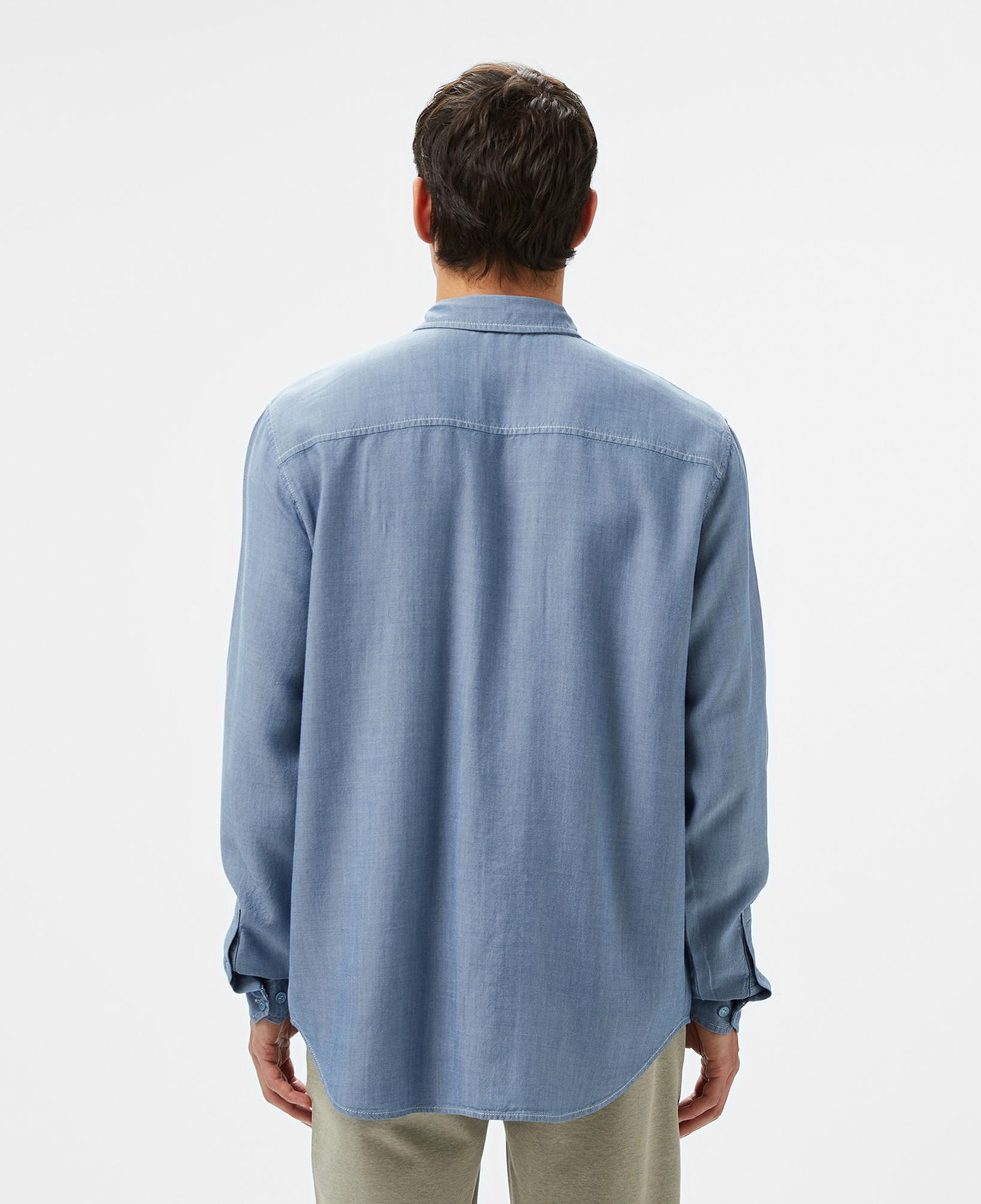 Lacoste Erkek Regular Fit Liyosel Mavi Gömlek