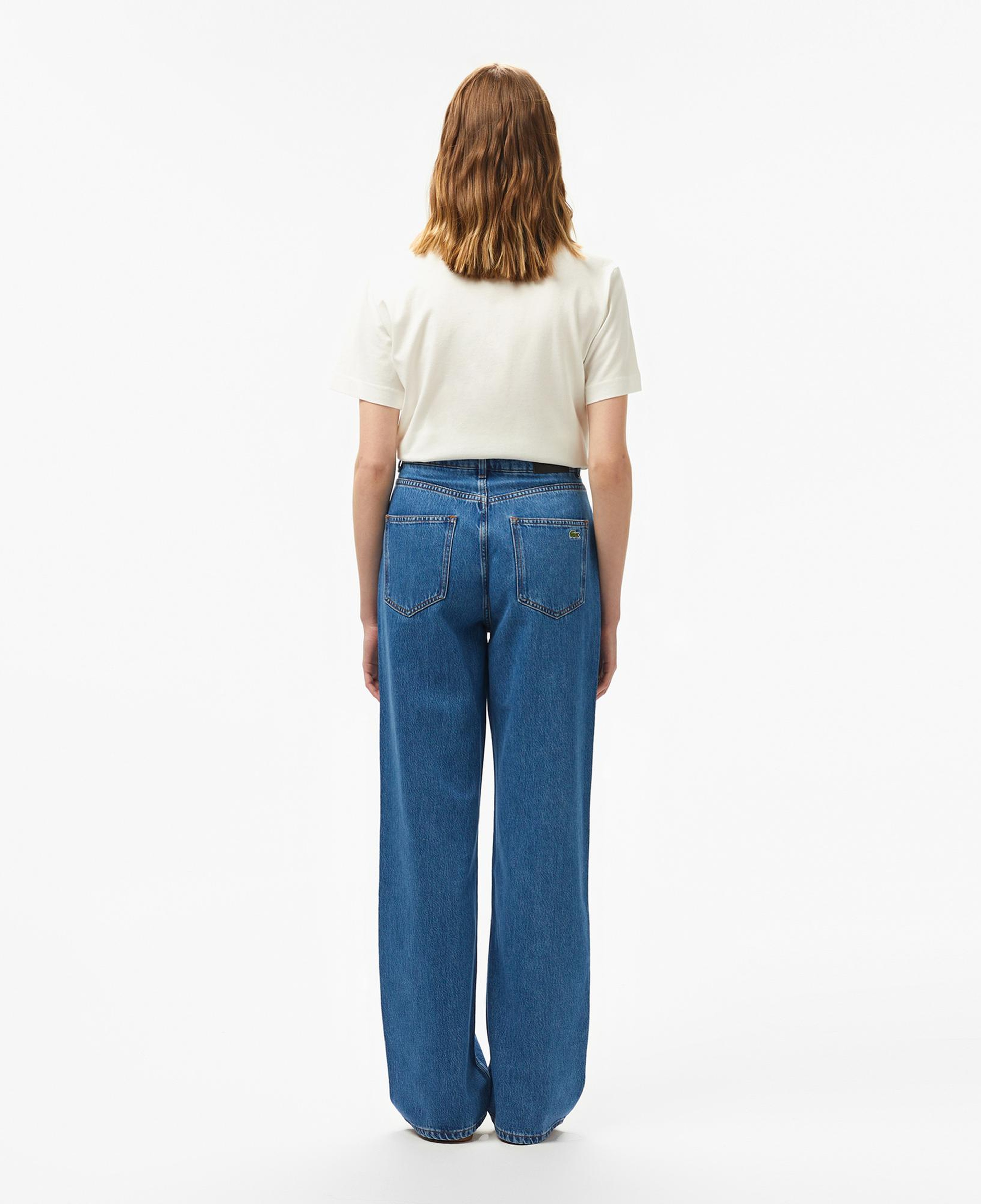 Lacoste Kadın Mavi Jean Pantolon