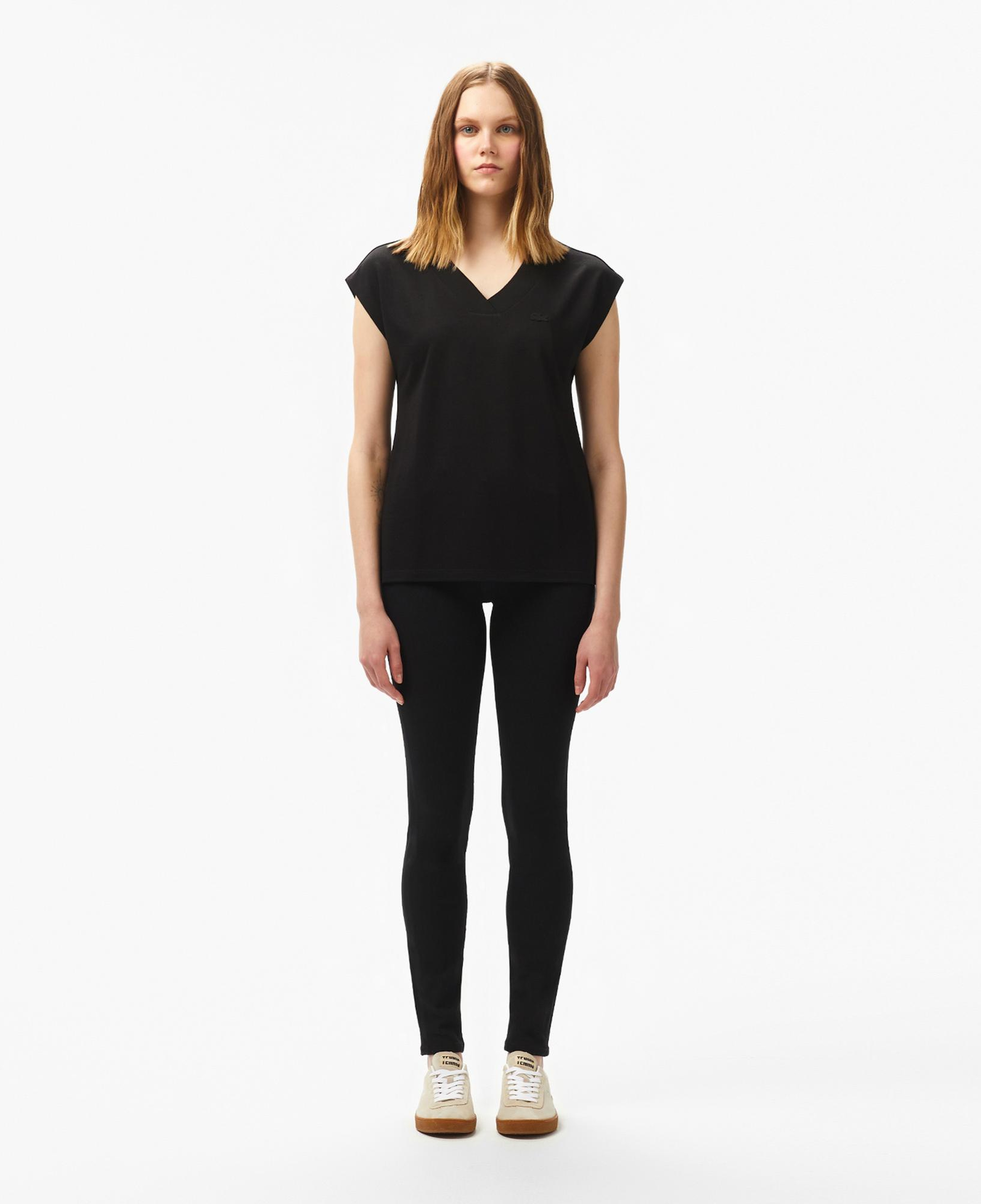 Lacoste Kadın Skinny Fit Siyah Jean Pantolon