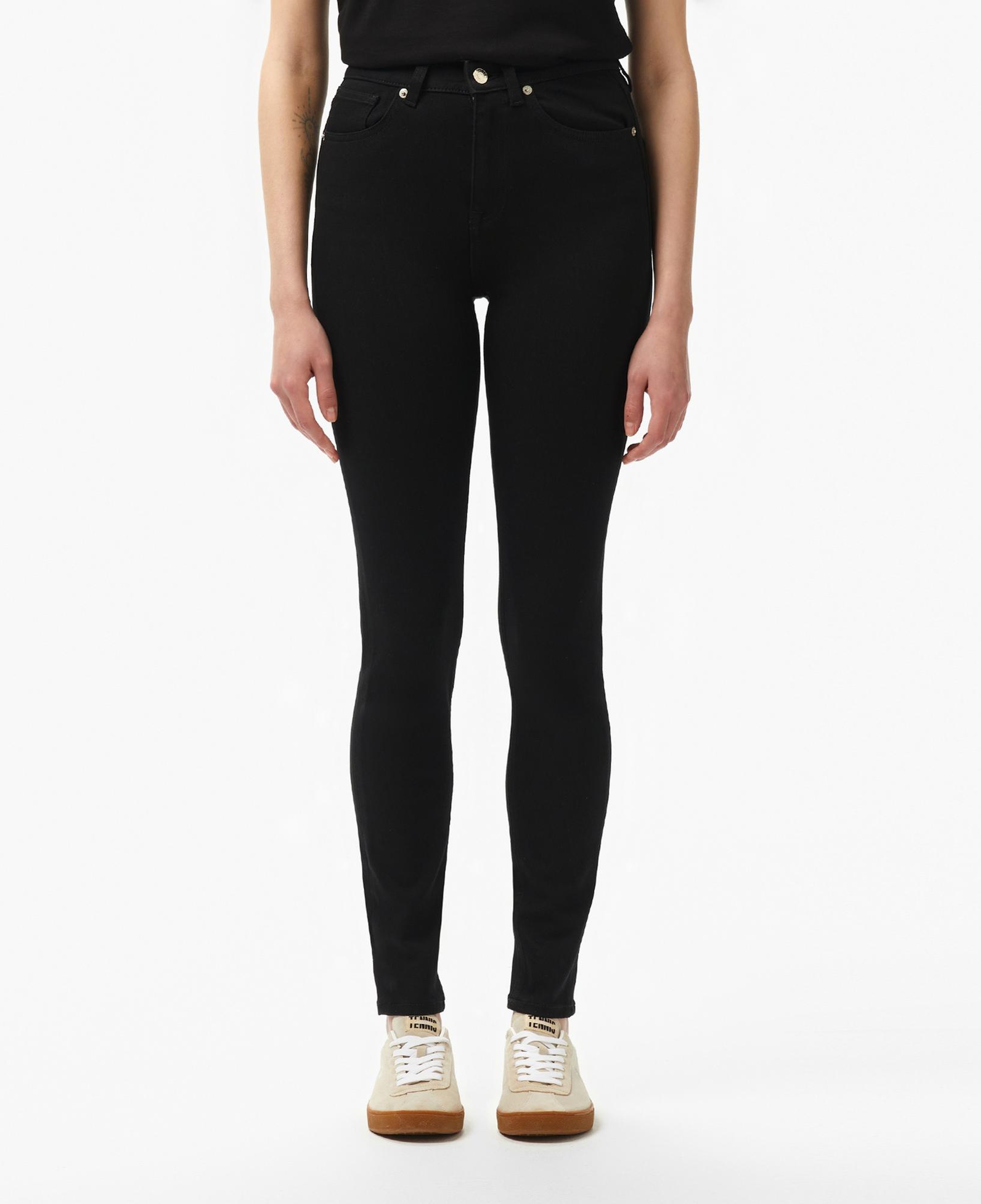 Lacoste Kadın Skinny Fit Siyah Jean Pantolon